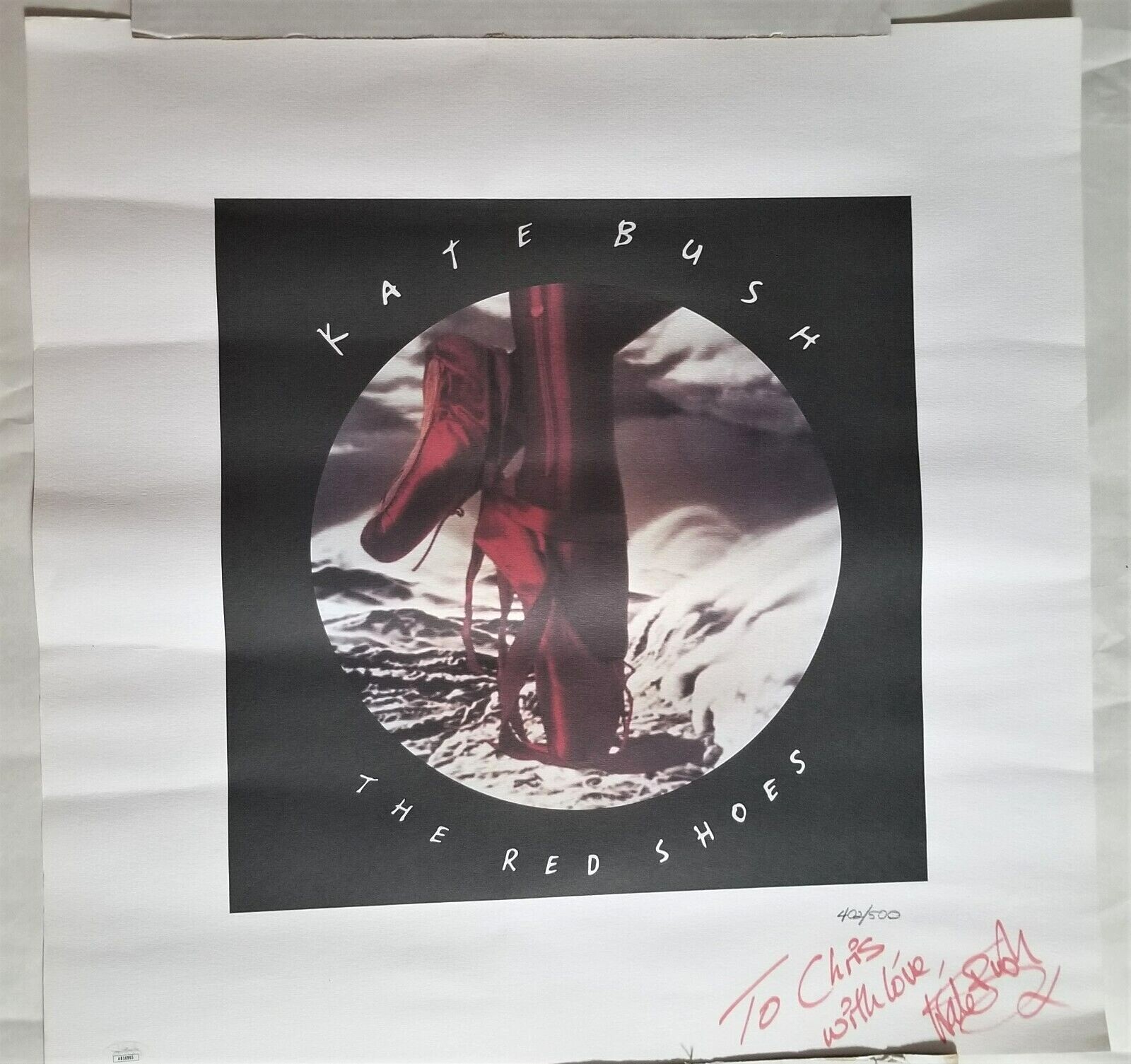 Kate Bush SIGNED 24x24