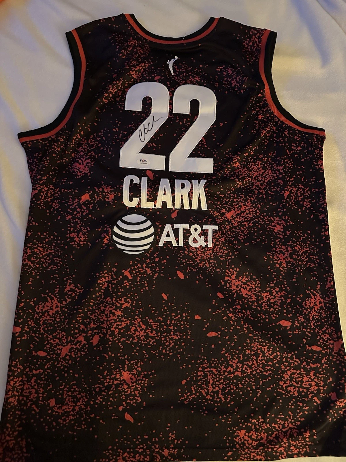 Caitlin Clark SIGNED Indiana Fever Stranger Things Jersey PSA Authenticated XL