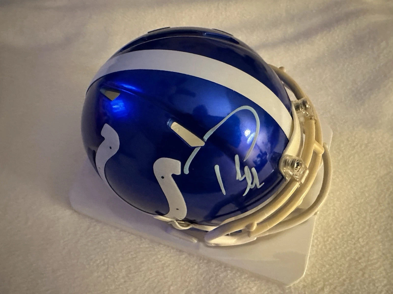 Pat McAfee Signed Indianapolis Colts Mini Helmet PSA/DNA Authenticated COA