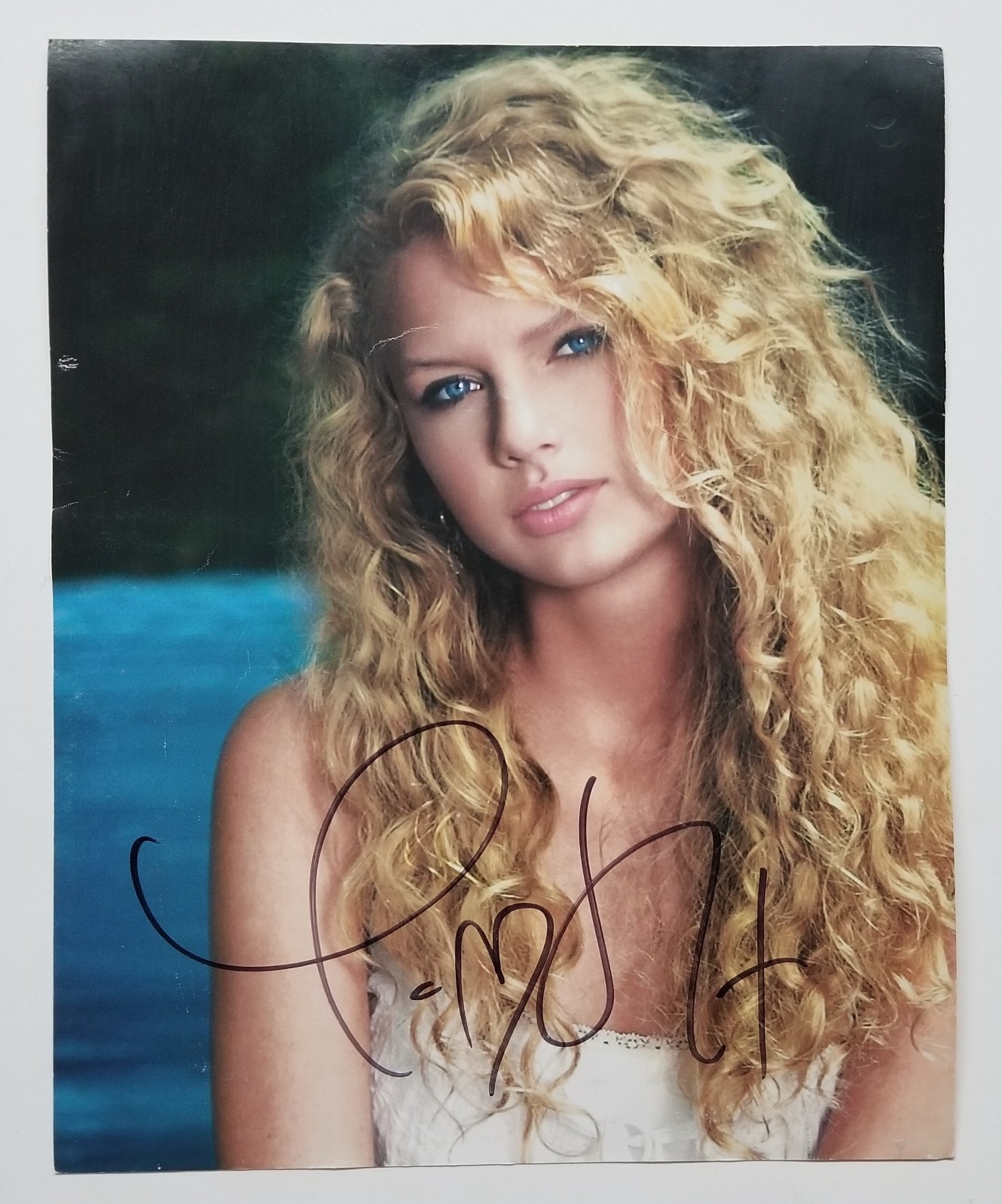 Taylor Swift hand SIGNED Original 2007 Debut Promo Photo JSA LOA Autograph RARE