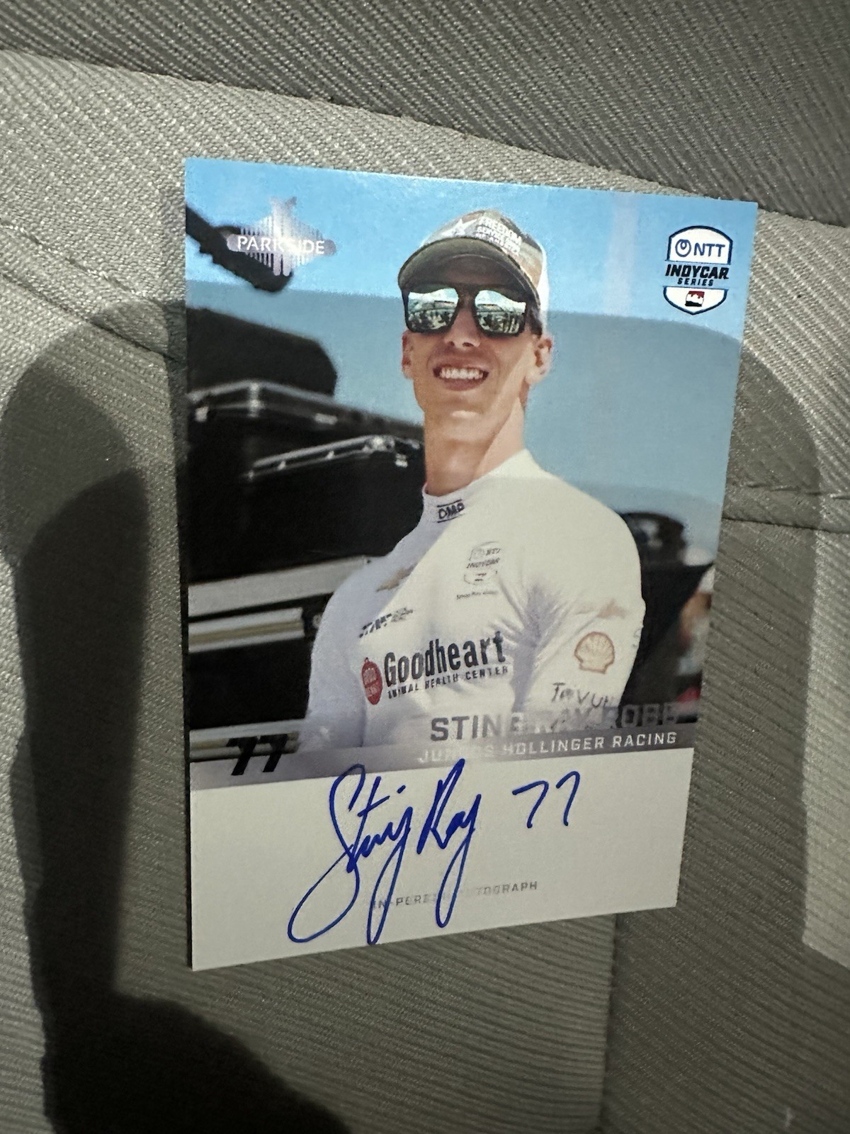 Sting Ray Robb Signed Trading Parkside 100 Days To Indy 500 Exclusive 2/13/26