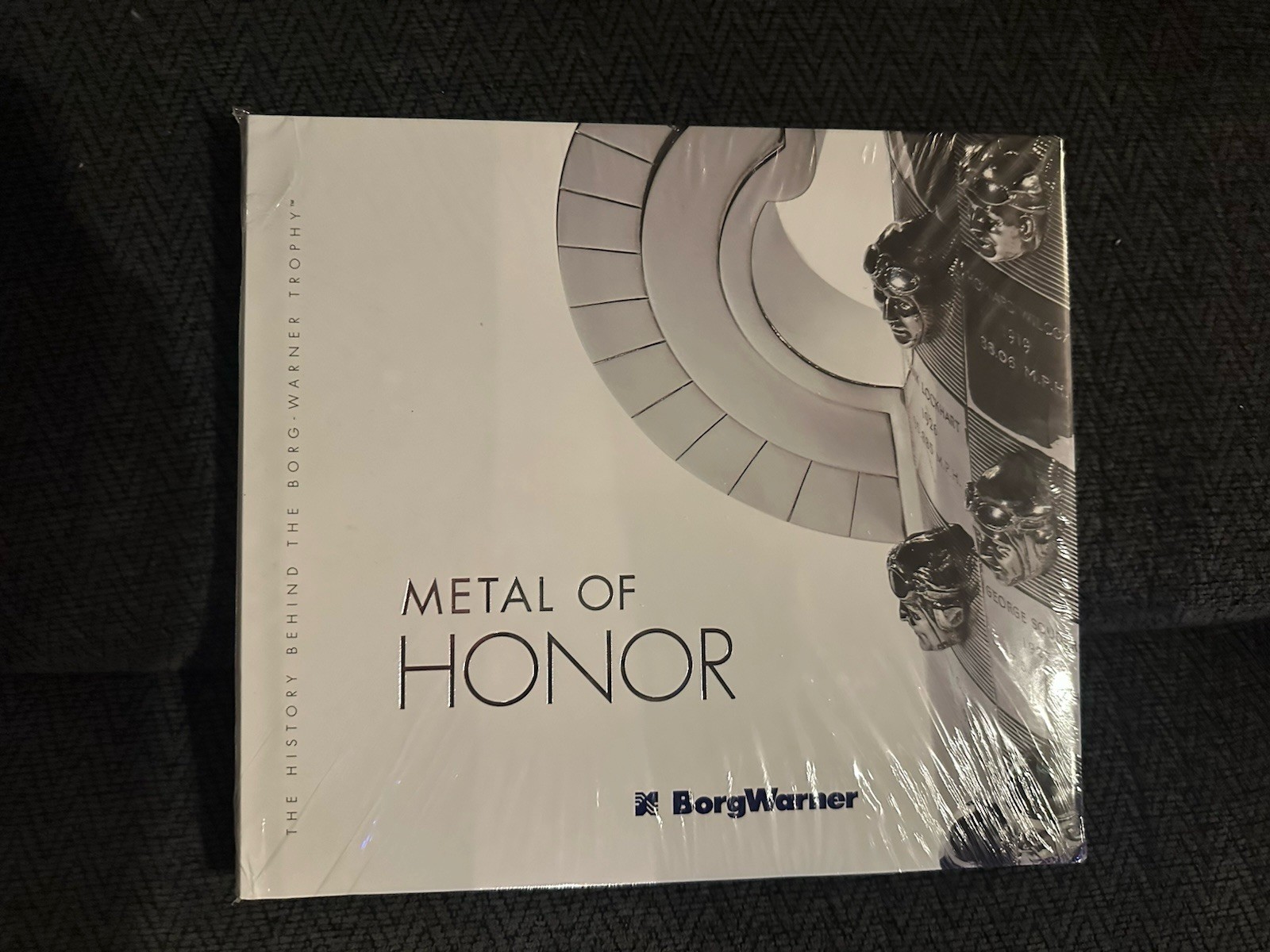 Metal Of Honor Book Hardcover Borg Warner Trophy Indianapolis 500
