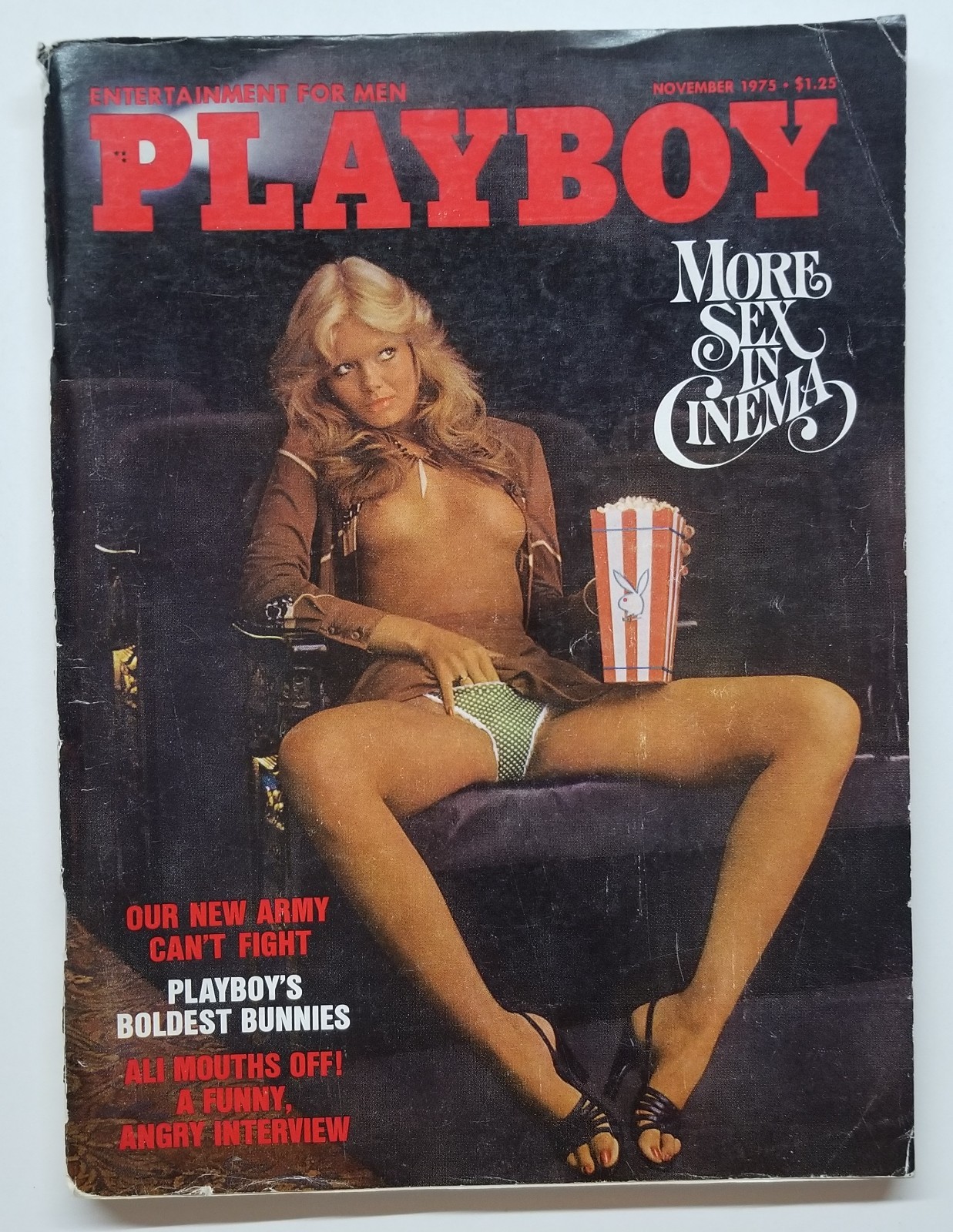 Sex In Cinema Nov 1975 PLAYBOY Magazine Patricia Margot McClain Janet Lupo
