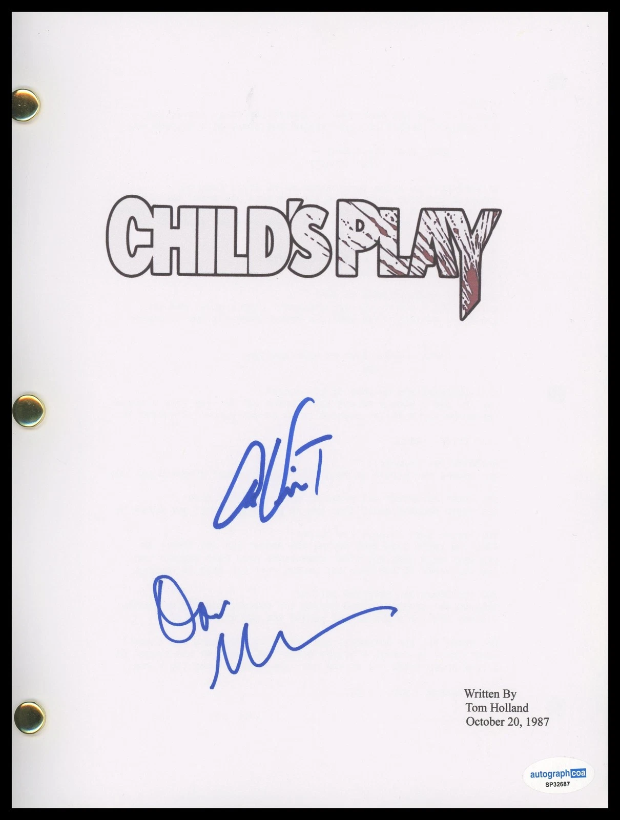 Don Mancini & Alex Vincent 