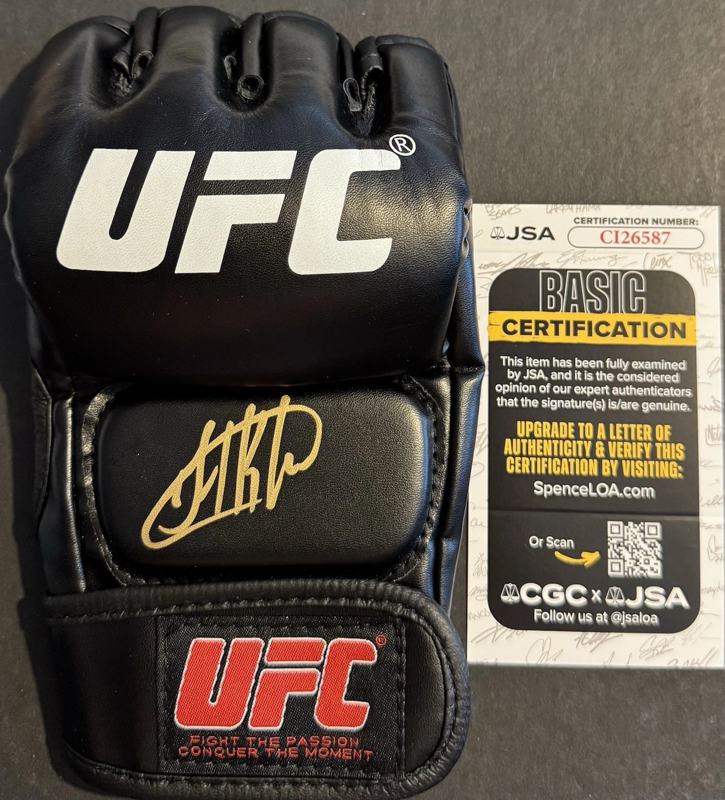 Nikita Krylov Signed Autographed UFC Fight Glove JSA COA
