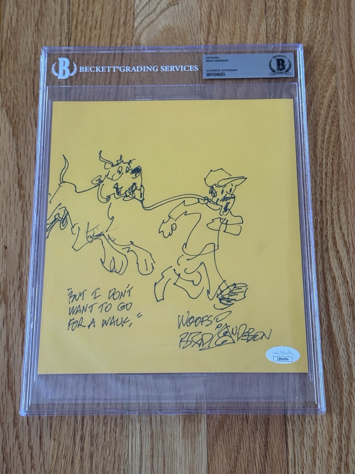Awesome Marmaduke Drawing Artwork By Brad Anderson Beckett Slab