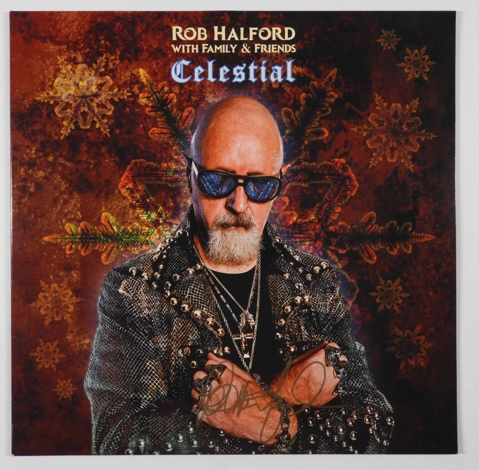 Rob Halford JSA Signed Autograph Album Record Vinyl Celestial