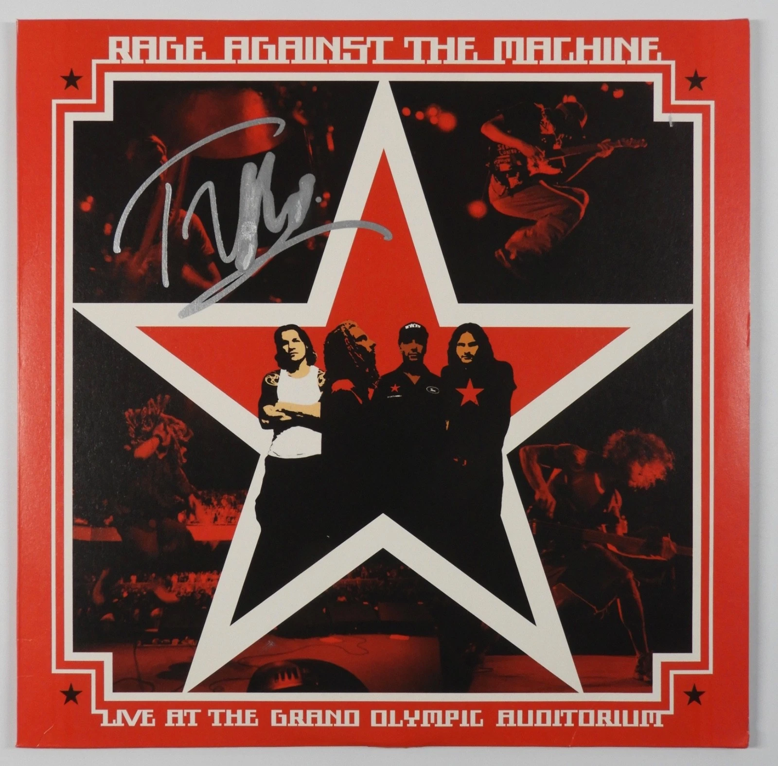 Tom Morello JSA Signed Autograph Album Record Vinyl Rage Against The Machine
