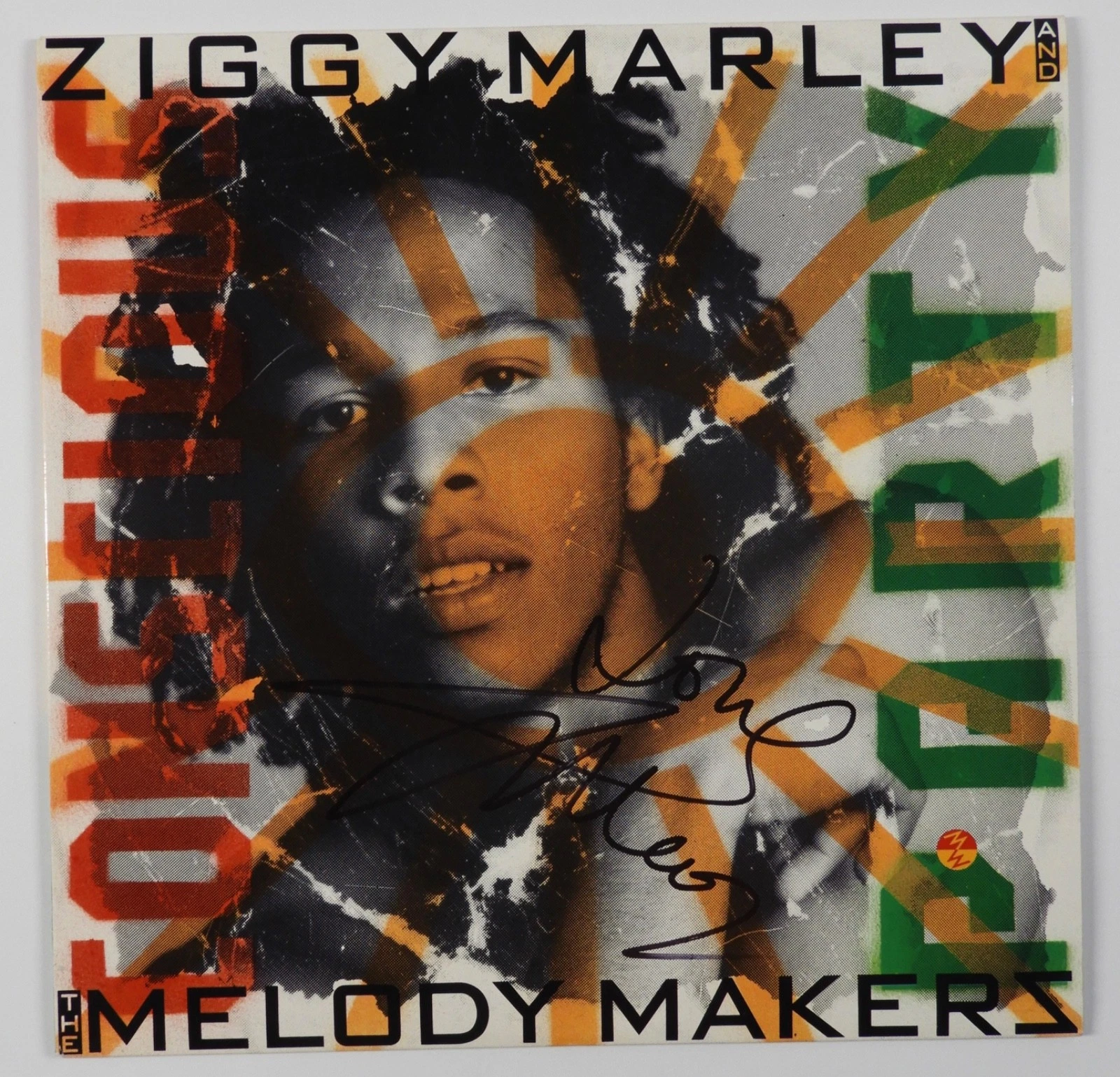 Ziggy Marley JSA Signed Autograph Album Record LP Vinyl