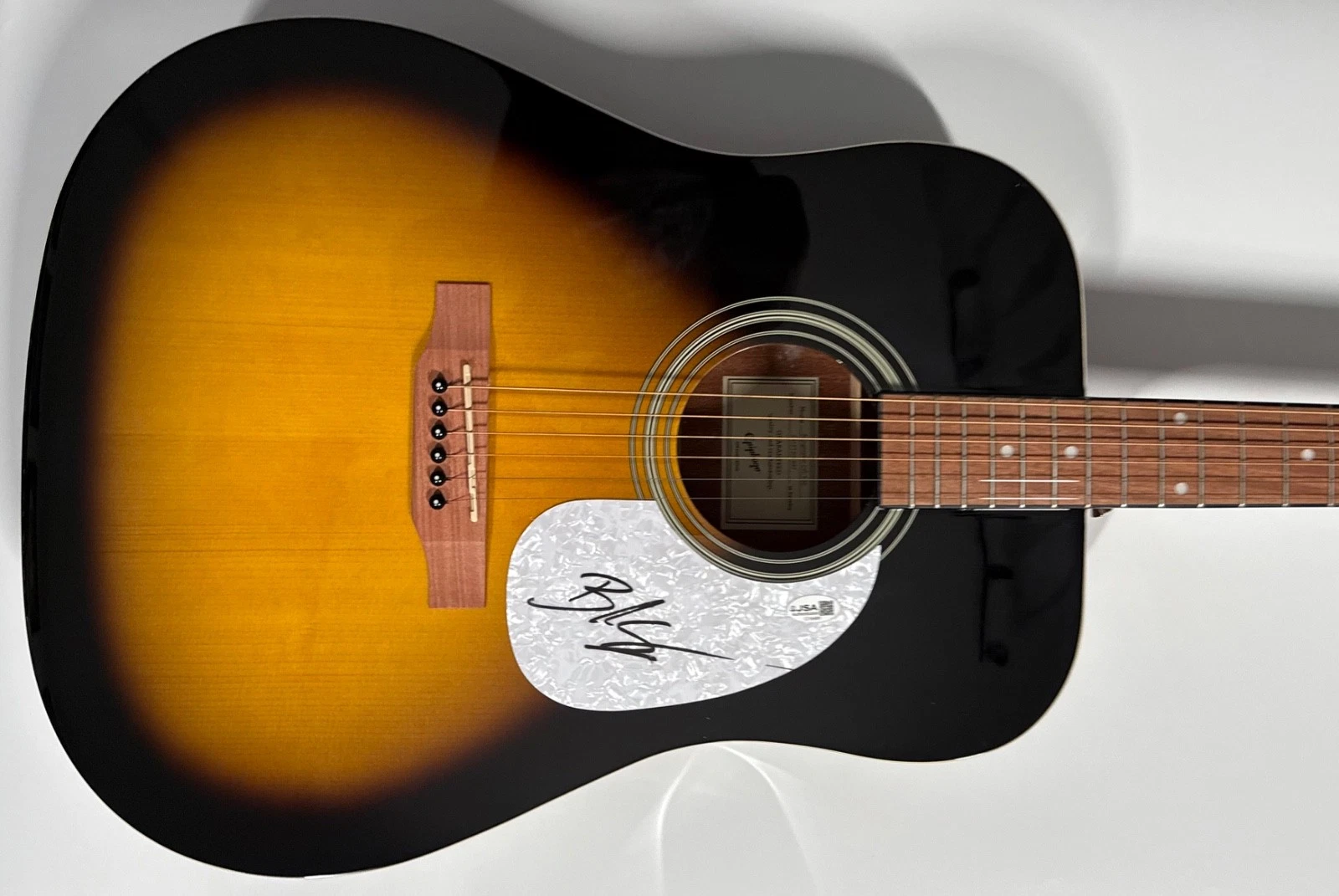 Blake Shelton JSA Autograph Signed Guitar Epiphone Acoustic