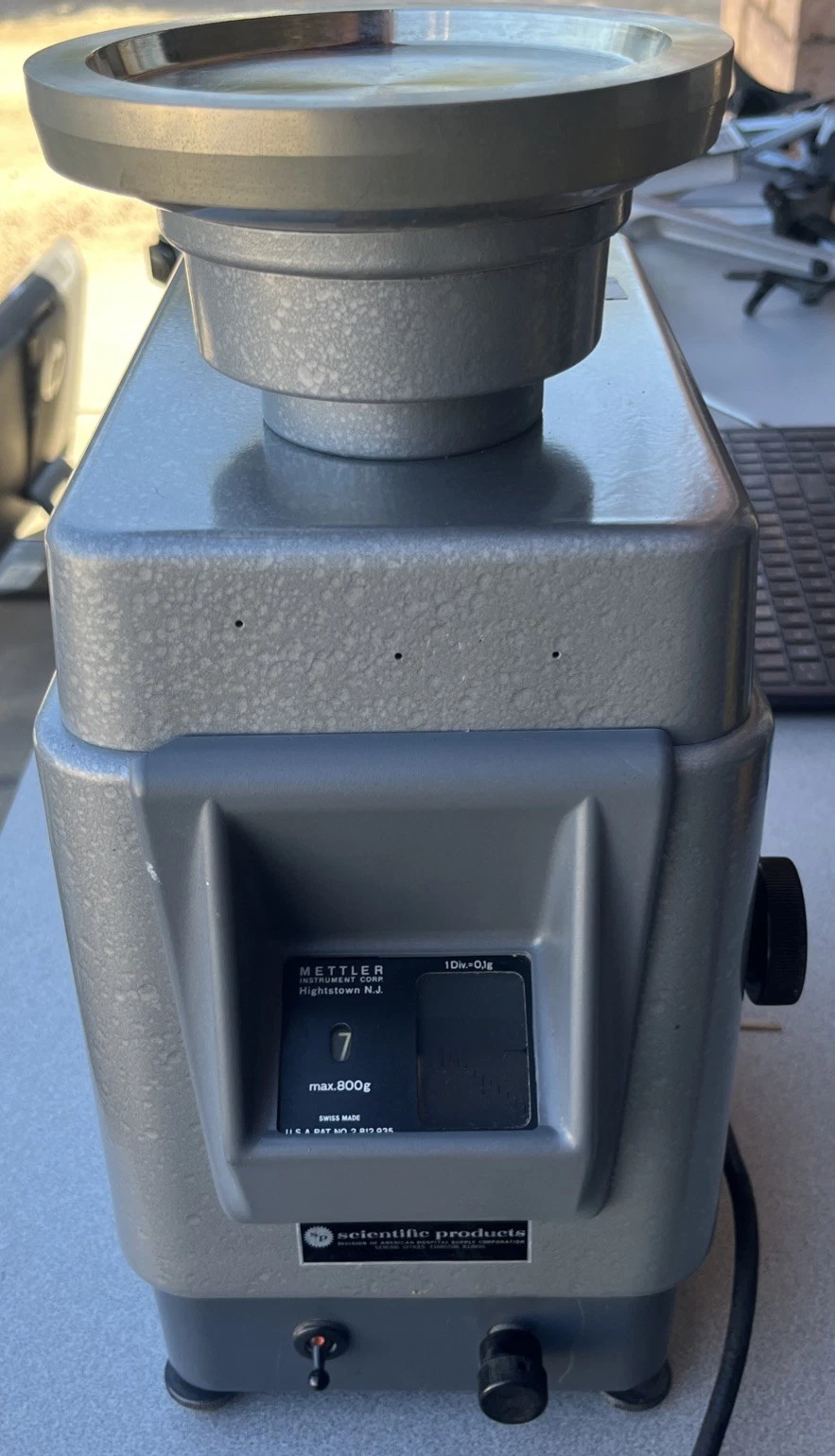 Mettler K7 Analytical Balance Scale 800g Max 1% Max Error 10g Minimum Weight