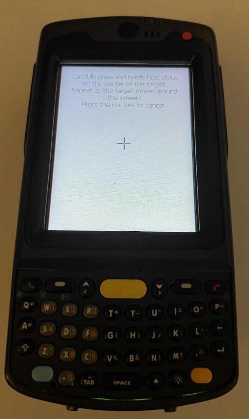 MOTOROLA SYMBOL MC7090 MOBILE COMPUTER BARCODE SCANNER USED READ