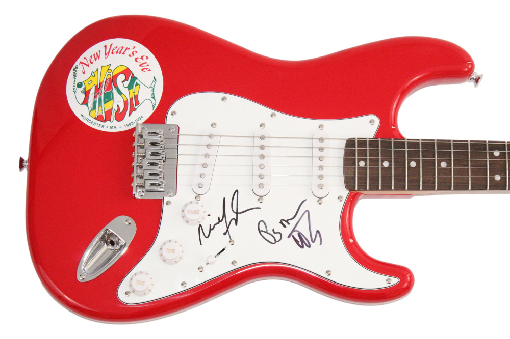 Phish Band Signed Autograph Guitar - Trey Anastasio Jon Fishman Mike Page w/ JSA