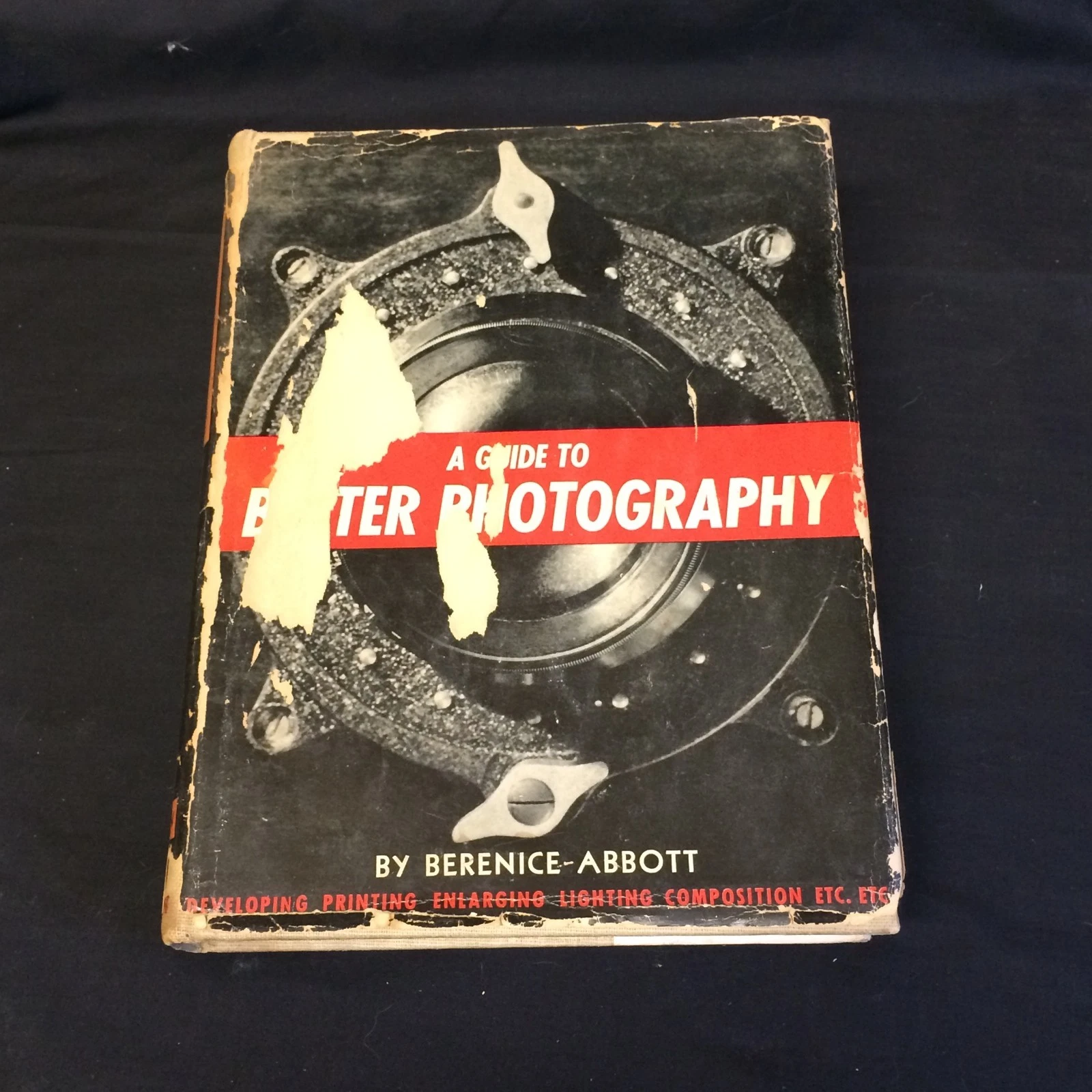 Berenice Abbott Better Photography Rare Signed Autograph Book