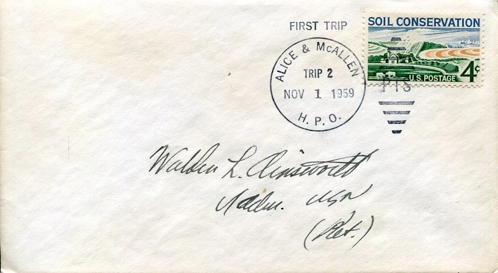 Admiral Walden Ainsworth WWII War Navy Cross USS Mississippi Signed Autograph