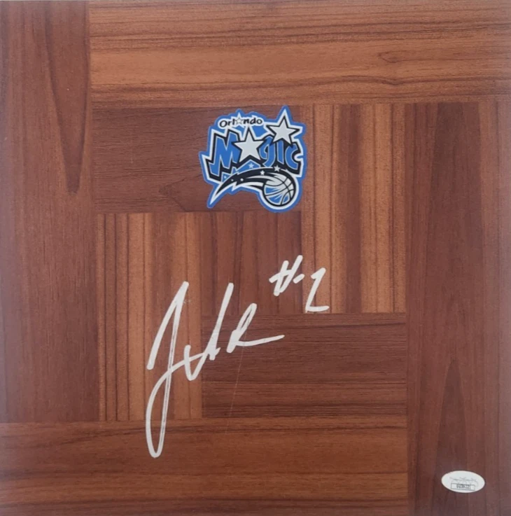Jonathan Isaac Signed Floorboard w/ JSA COA #UU39221 Orlando Magic