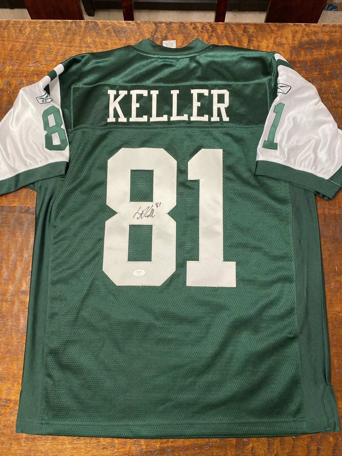 Dustin Keller Signed New York Jets Jersey PSA DNA Coa Autographed
