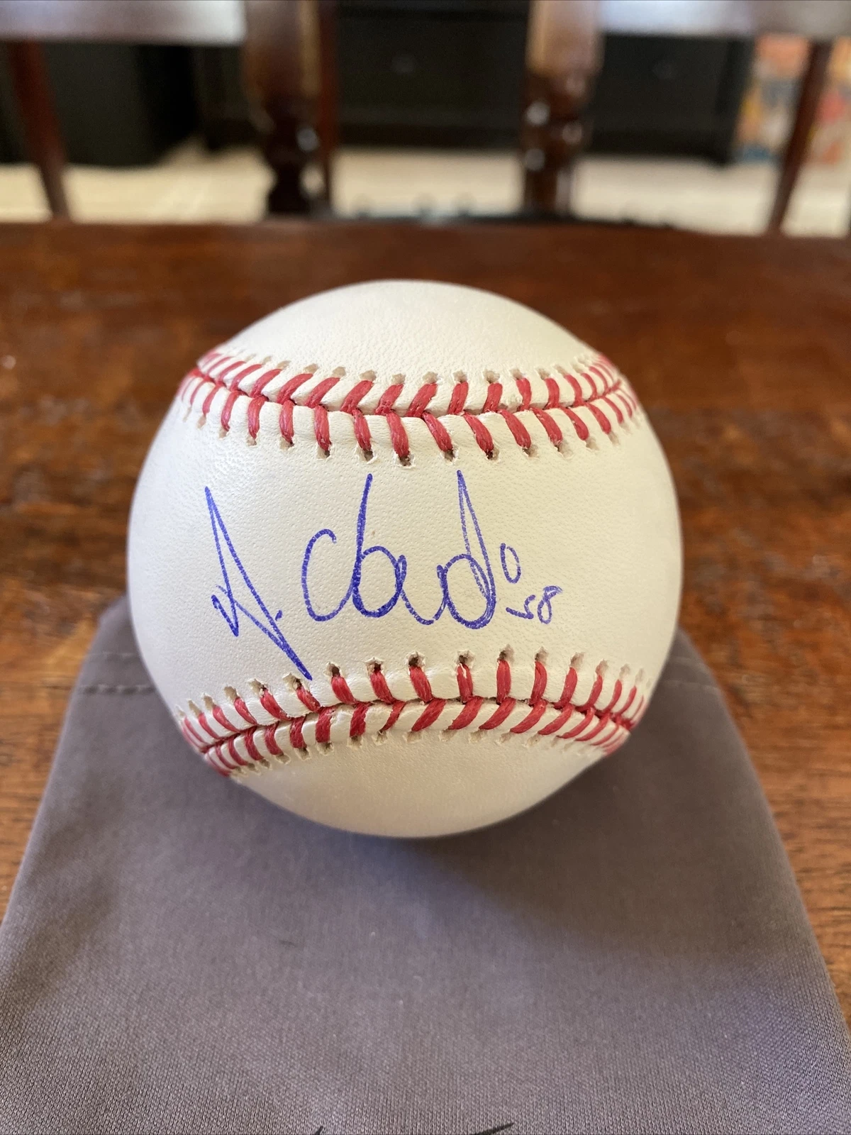 Alex Claudio Signed Official Major League Baseball PSA DNA Coa Angels Brewers