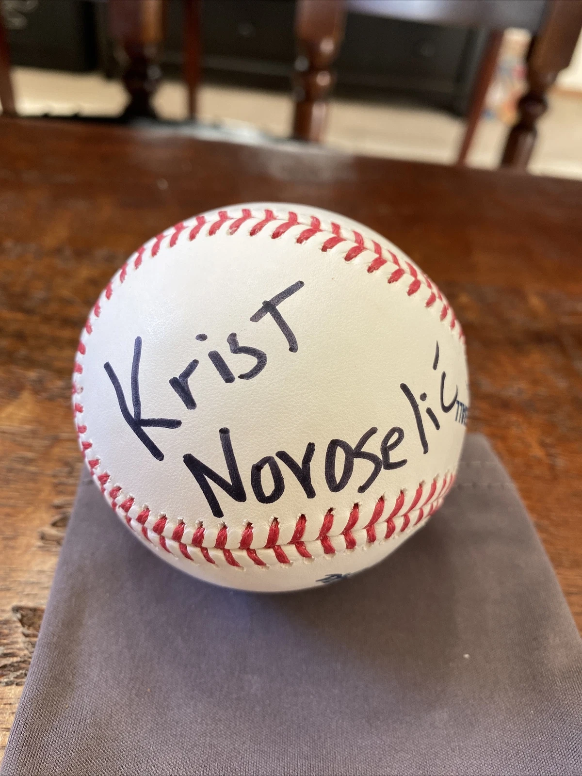 Krist Novoselic Signed Baseball PSA DNA Coa Autographed Nirvana Rare Full Name