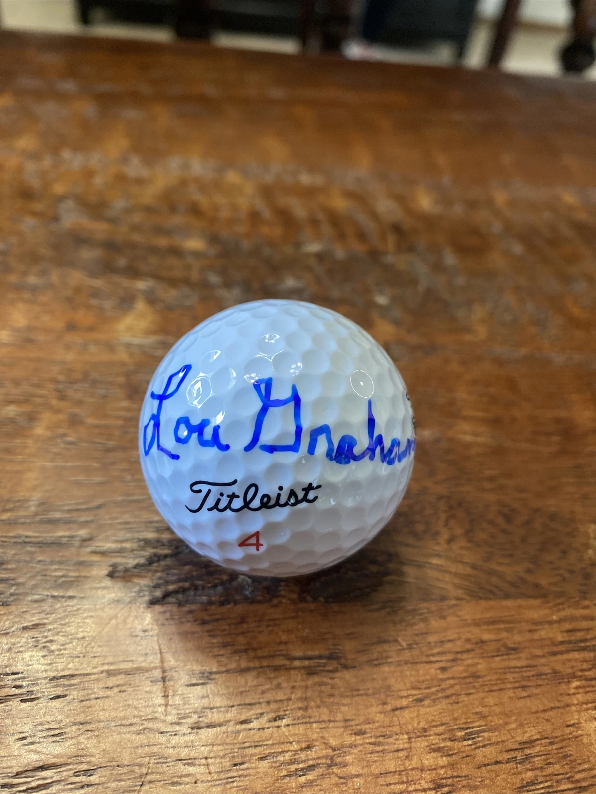 Lou Graham Signed Masters Golf Ball Psa Dna Coa PGA Autographed
