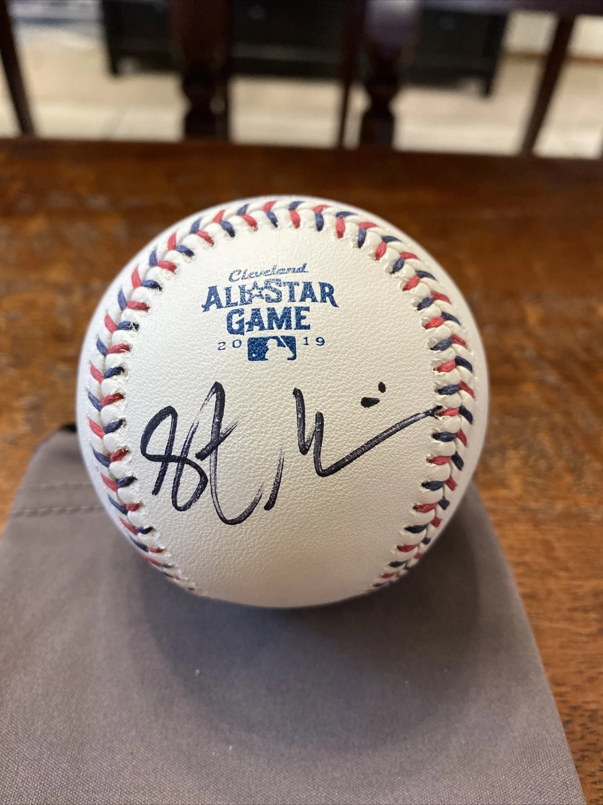 Stipe Miocic Signed Cleveland Baseball Psa Dna COA UFC Autographed MMA