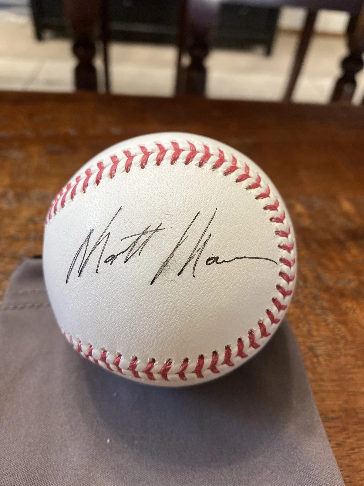 Matt Mowers Signed Baseball PSA DNA Coa Politician New Hampshire Trump