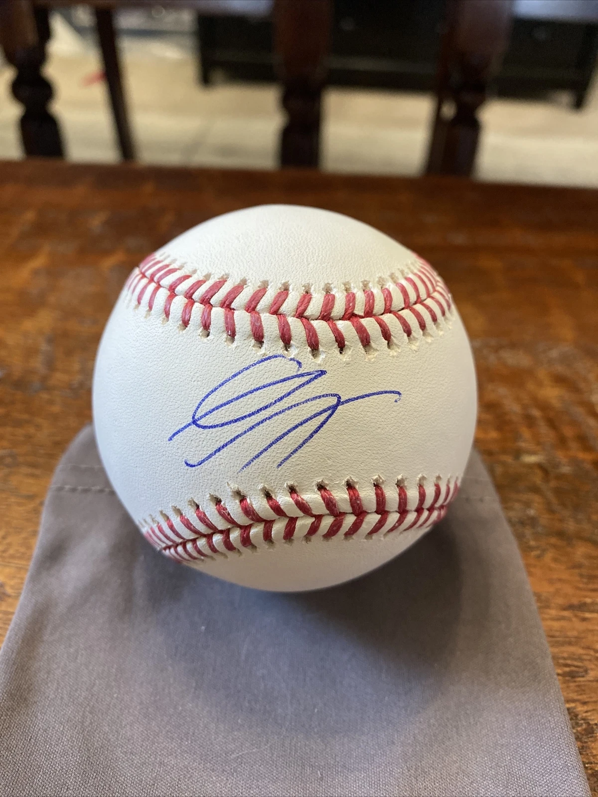 Gavin Lux Signed Official Major League Baseball PSA DNA Coa Dodgers Autographed