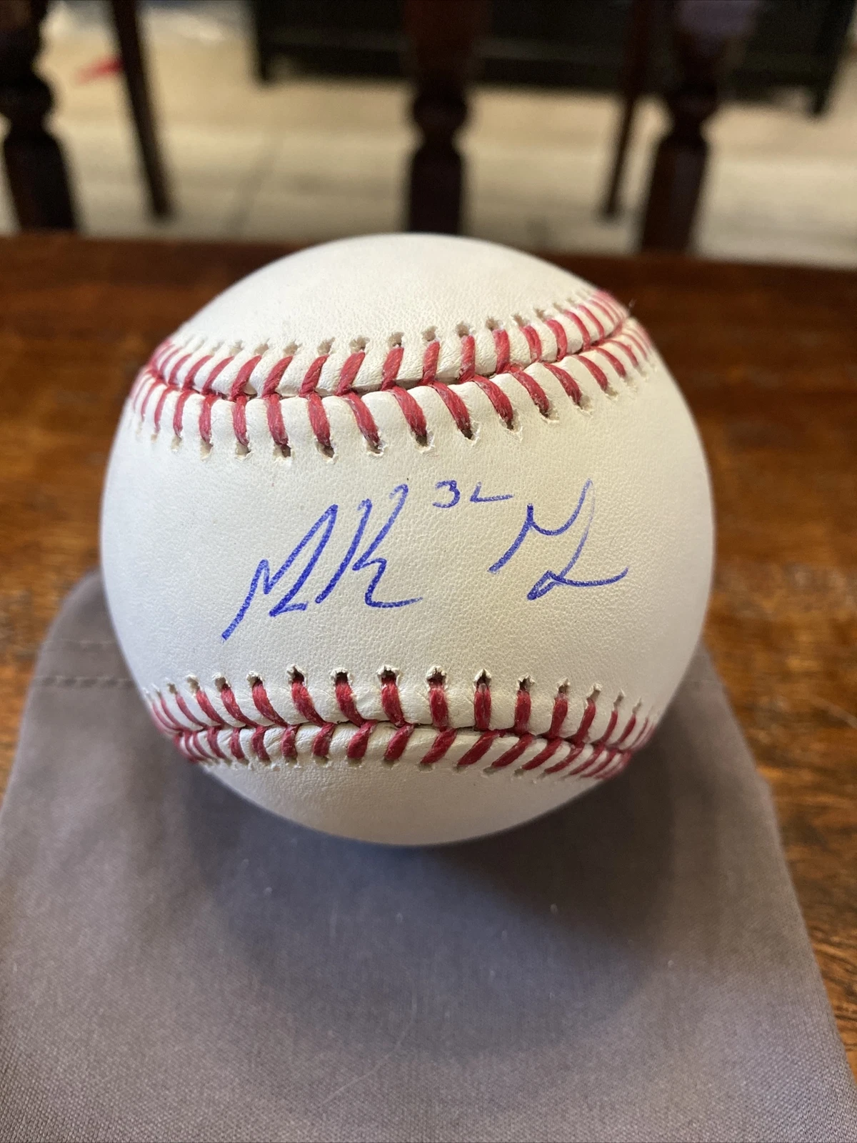 Mackenzie Gore Signed Official Major League Baseball Padres Psa Dna Coa