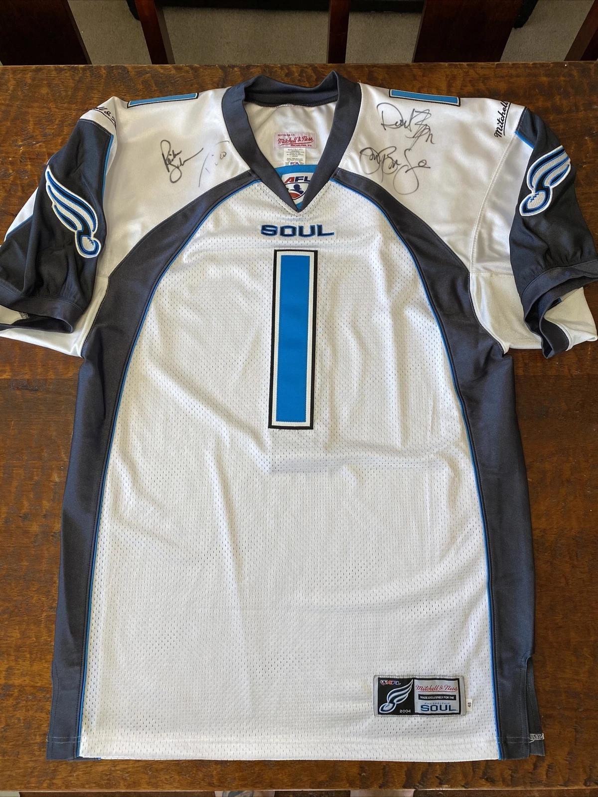 Bon Jovi Full Band Signed Philadelphia Soul Jersey PSA DNA Coa Richie Sambora