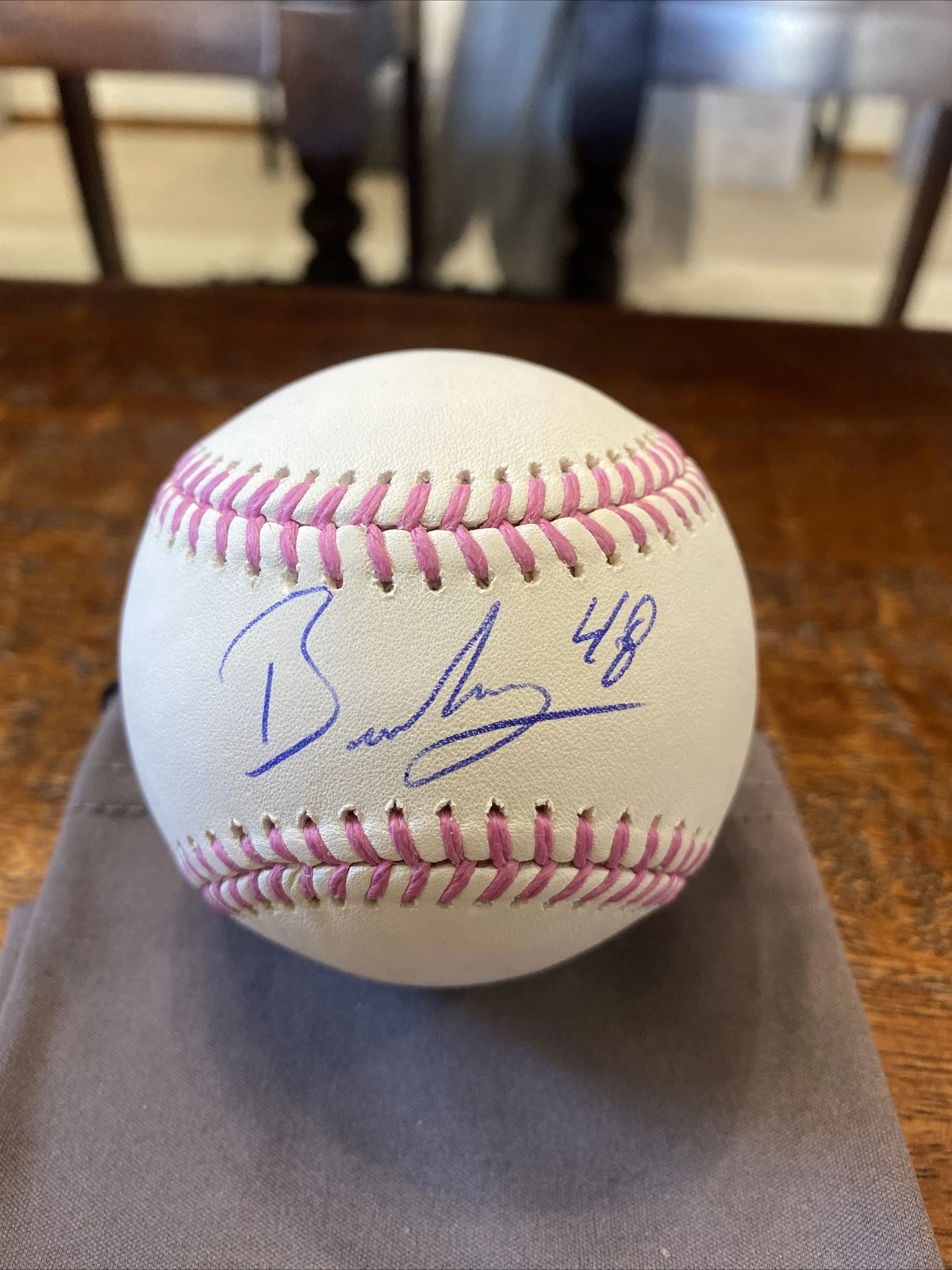 Brusdar Graterol Signed Mother’s Day Baseball PSA DNA Coa Dodgers Autographed