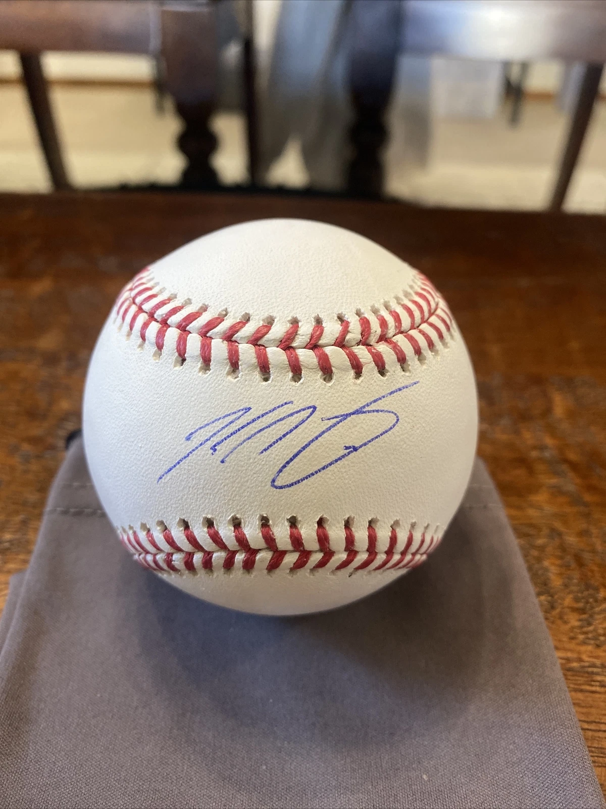 Kean Wong Signed Official Major League Baseball PSA DNA Coa Angels Autographed