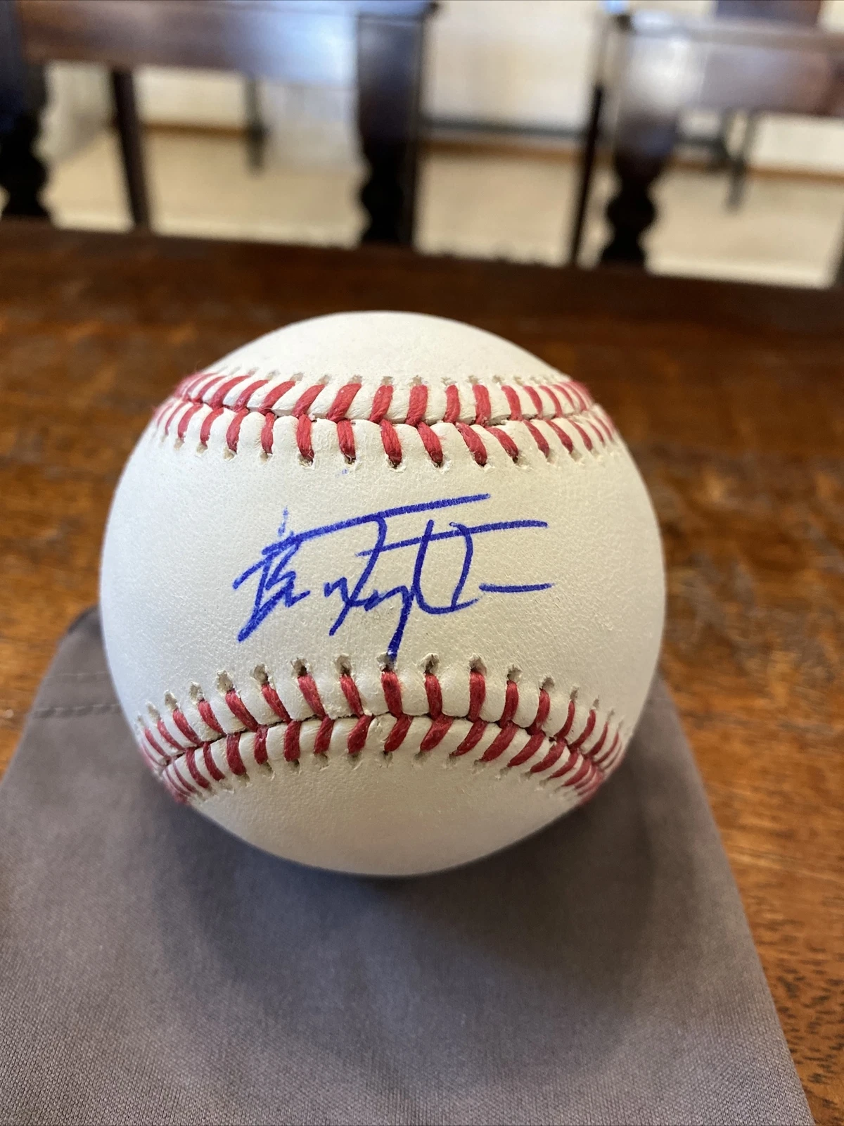 Taylor Trammell Signed Official Major League Baseball PSA DNA Coa Mariners