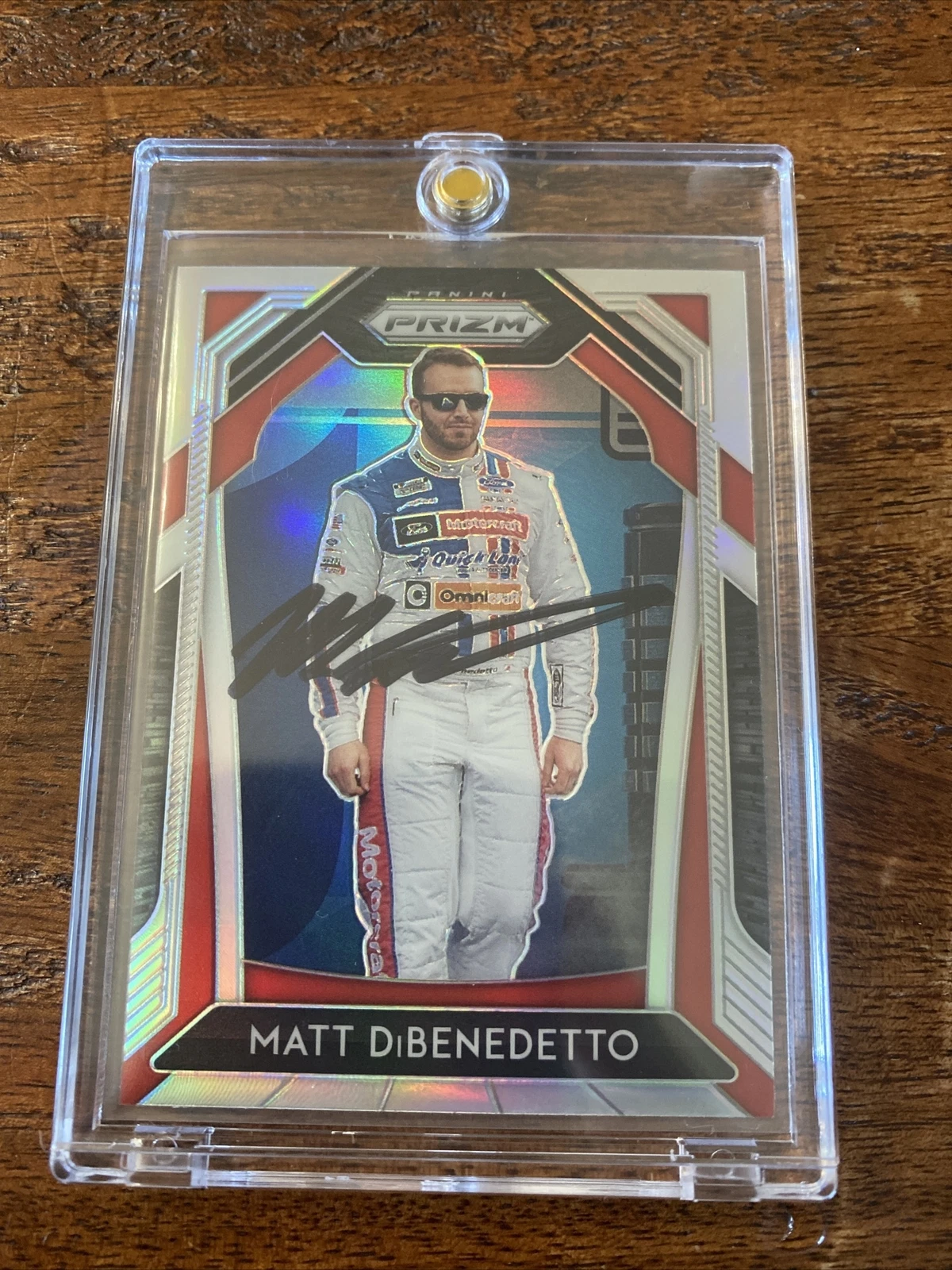 Matt Dibenedetto Signed Prizm Racing Card Psa Dna Coa Autographed NASCAR