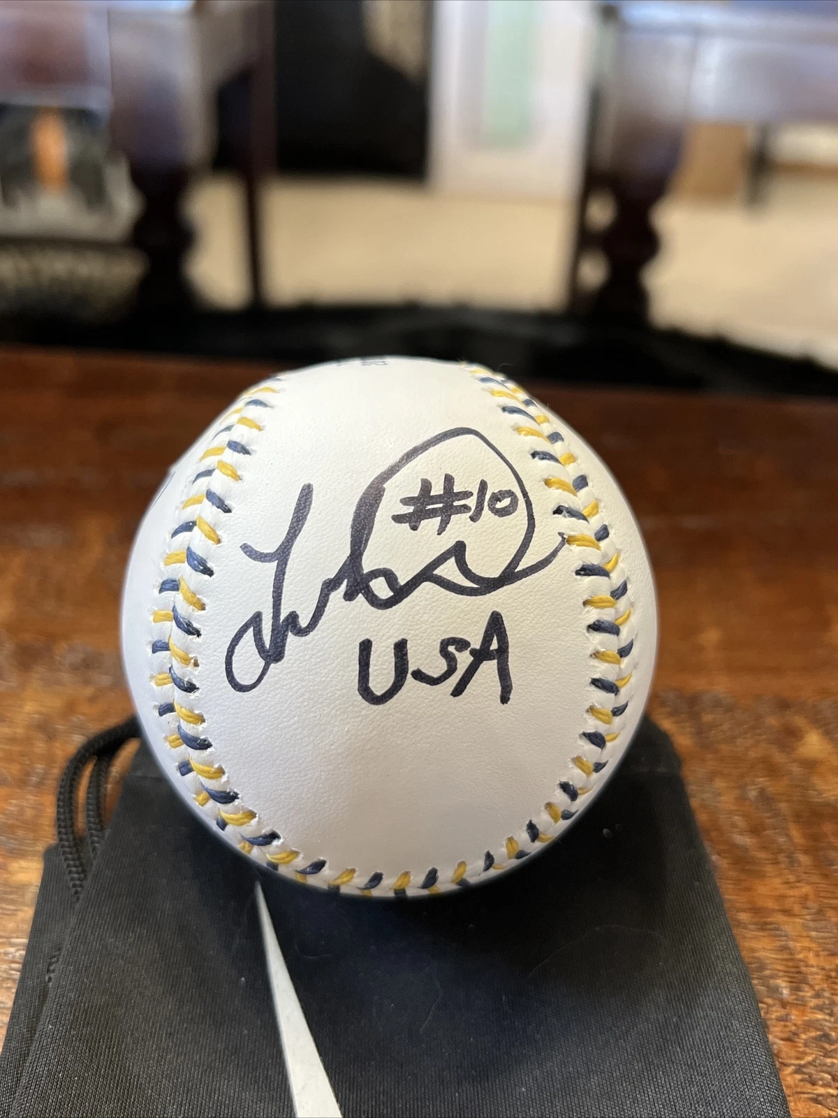 Landon Donovan Signed San Diego Baseball Psa Dna Coa Autographed USA Soccer