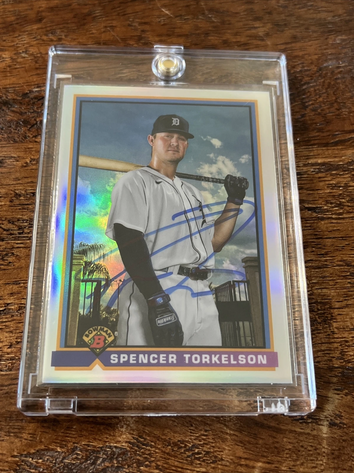 Spencer Torkelson Signed Bowman Card Psa Dna Coa Tigers Autographed