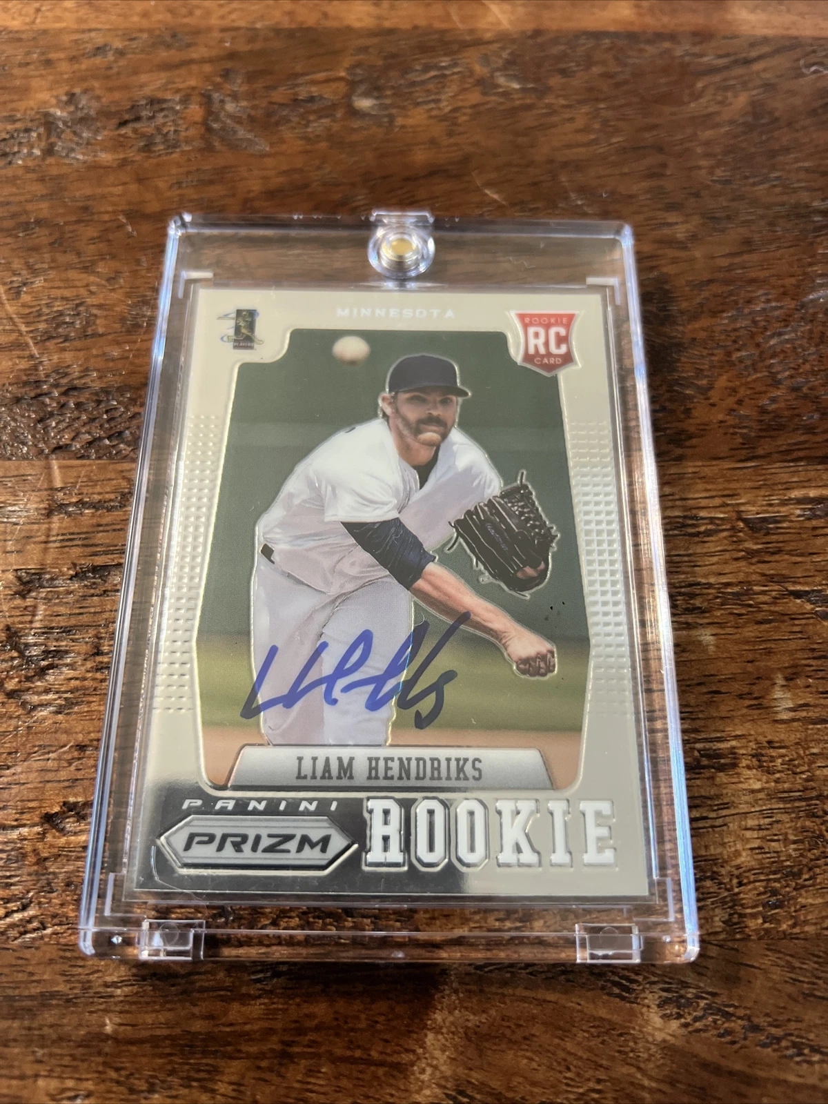 Liam Hendriks Signed Prizm Rookie Card Psa Dna Coa Autographed White Sox