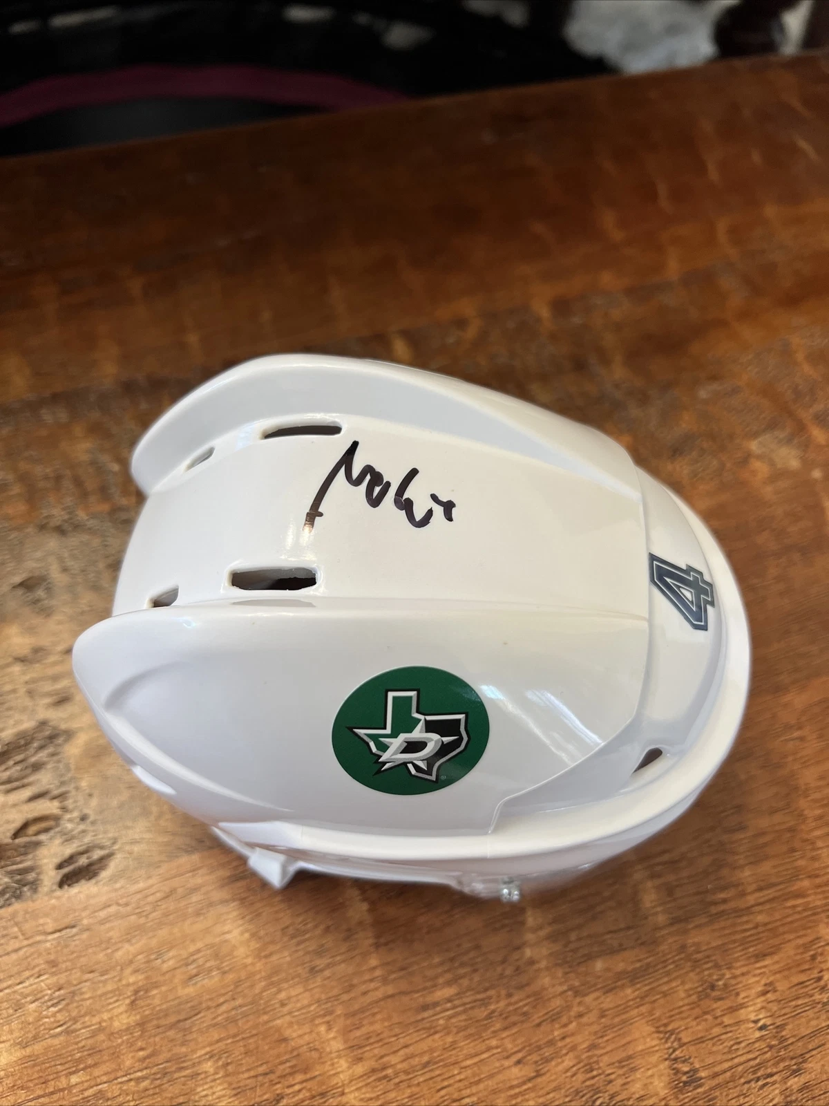 Miro Heiskanen Signed Mini Hockey Helmet Psa/Dna Coa Autographed Dallas Stars