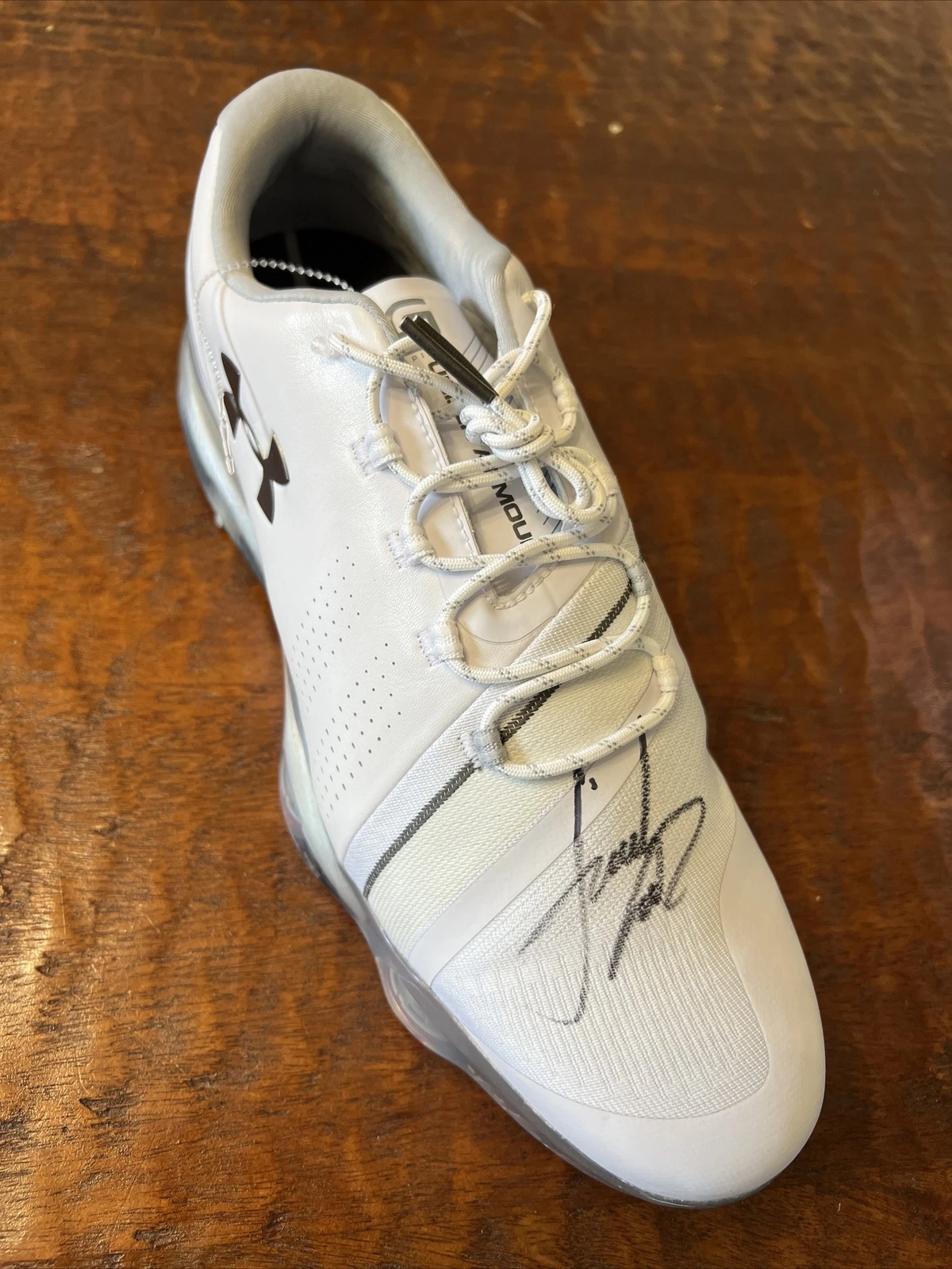 Jordan Spieth Signed Under Armour Golf Shoe Cleats PGA PSA DNA Coa Autographed