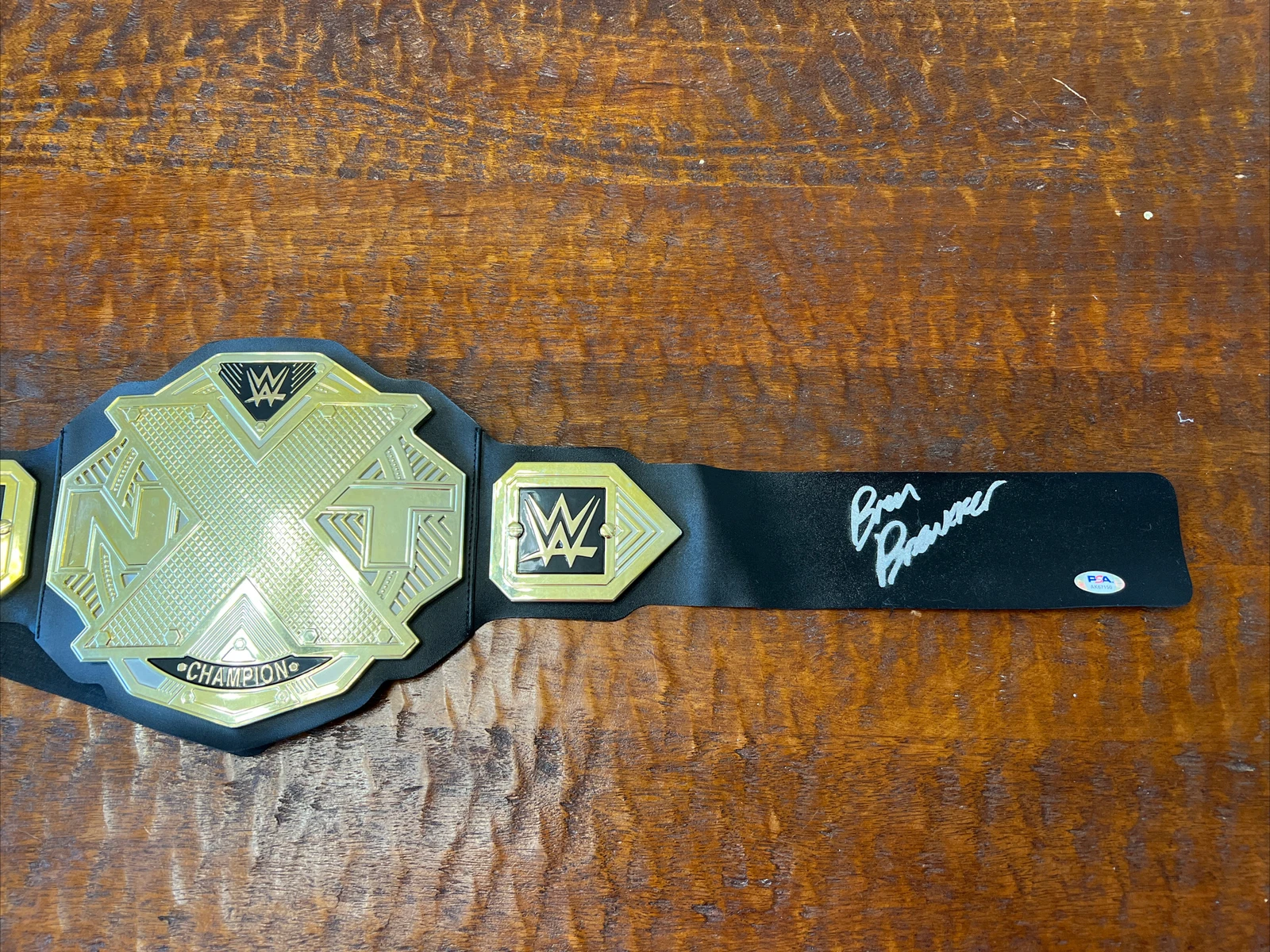 Bron Breakker Signed NXT Championship Belt PSA DNA Coa WWE