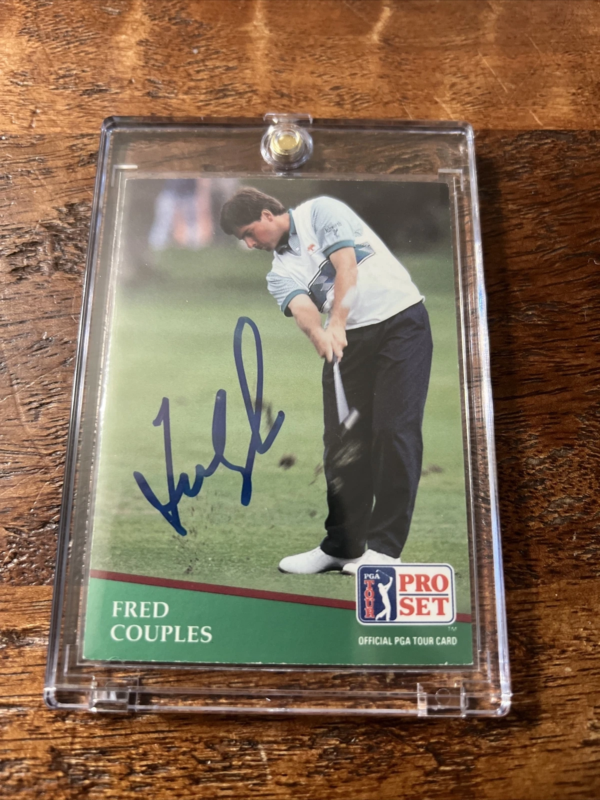 Fred Couples Signed Pro Set Card Psa Dna Coa Autographed Golf PGA
