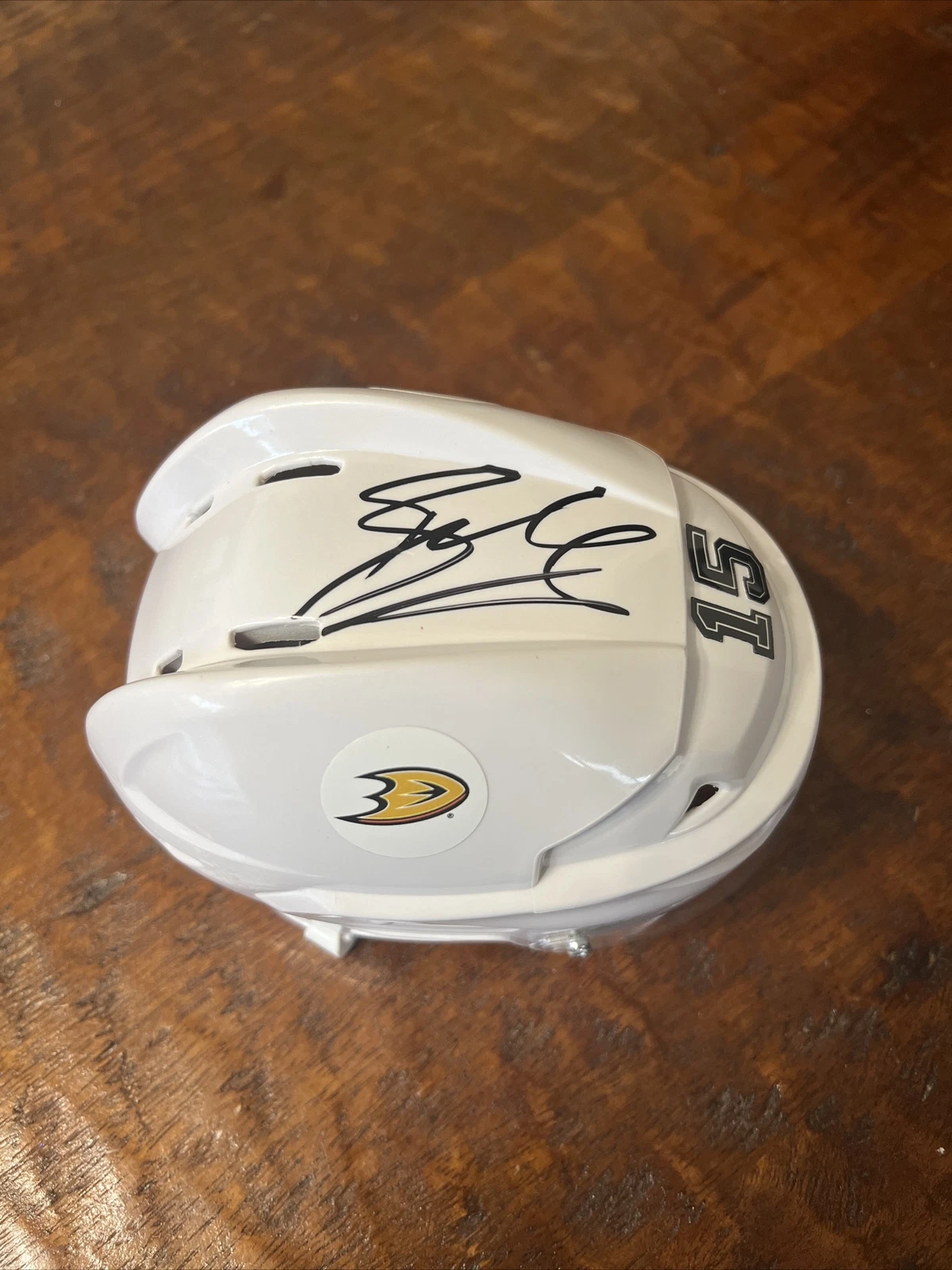 Ryan Getzlaf Signed Mini Hockey Helmet Psa/Dna Coa Autographed Ducks