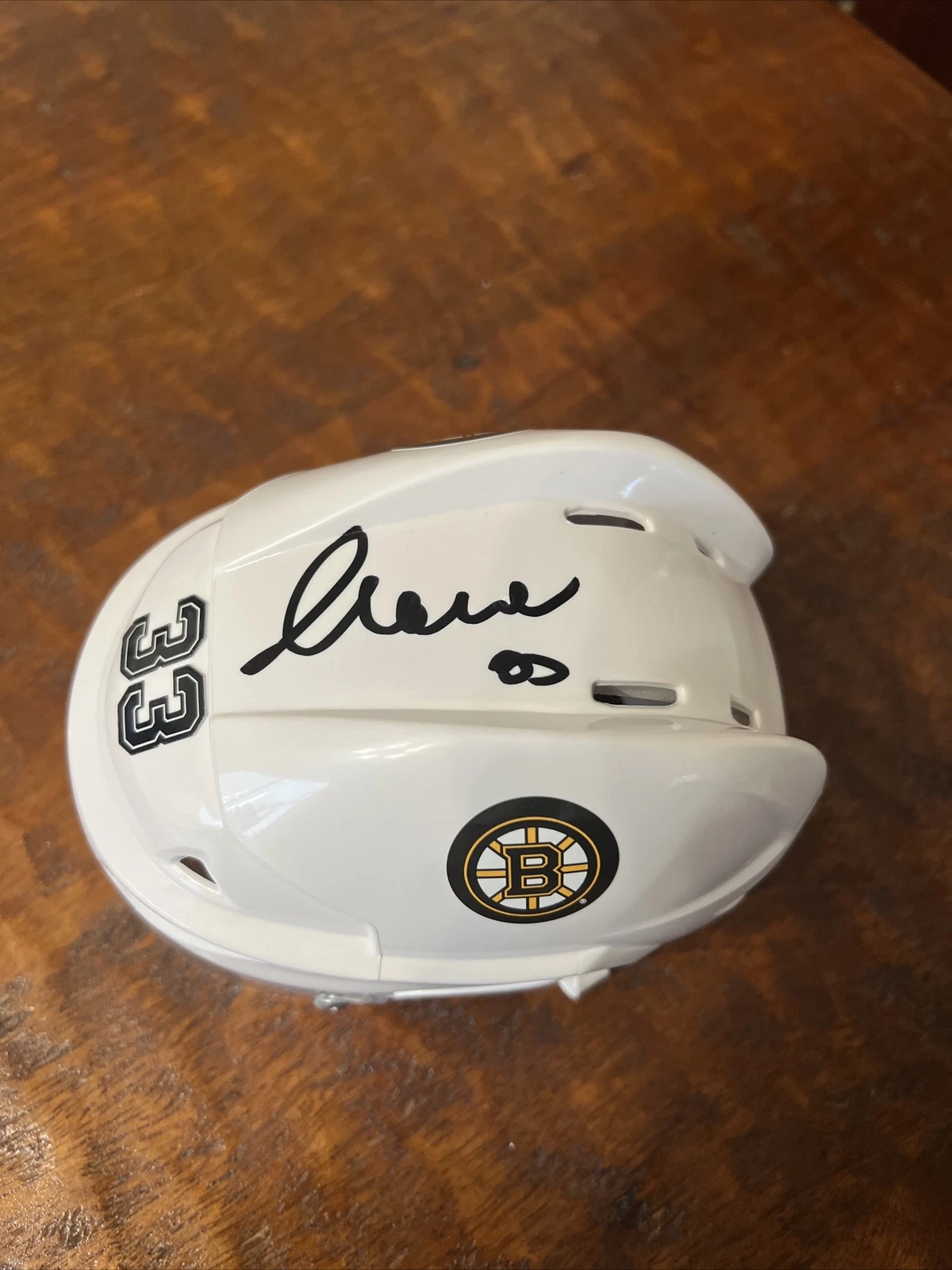Zdeno Chara  Signed Mini Hockey Helmet Psa/Dna Coa Autographed Boston Bruins