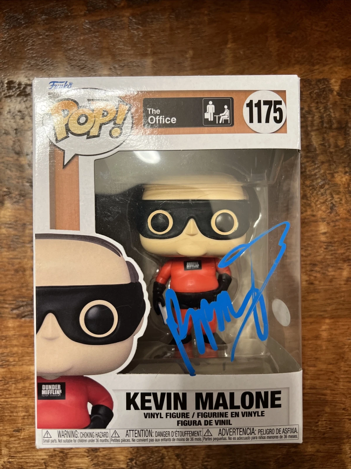 Brian Baumgartner Signed Kevin Malone Funko POP PSA DNA Coa The Office
