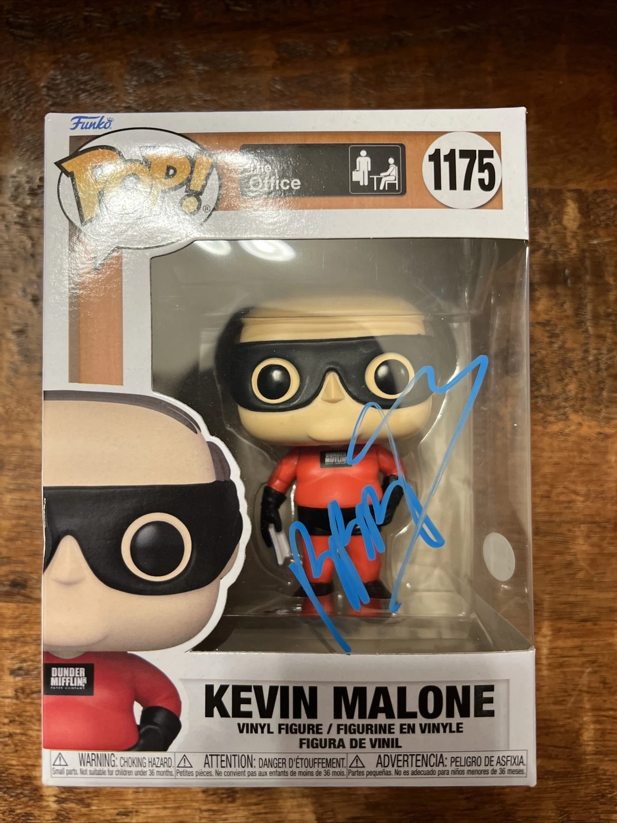 Brian Baumgartner Signed Kevin Malone Funko POP PSA DNA Coa The Office