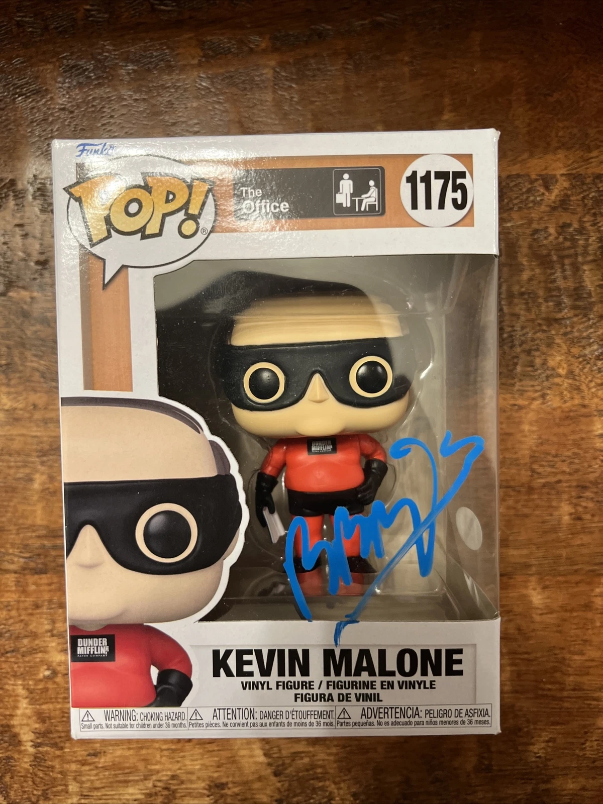 Brian Baumgartner Signed Kevin Malone Funko POP PSA DNA Coa The Office