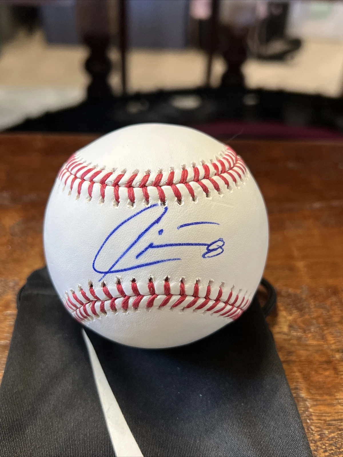 Carter Kieboom Signed Major League Baseball PSA DNA Coa Nationals Autographed