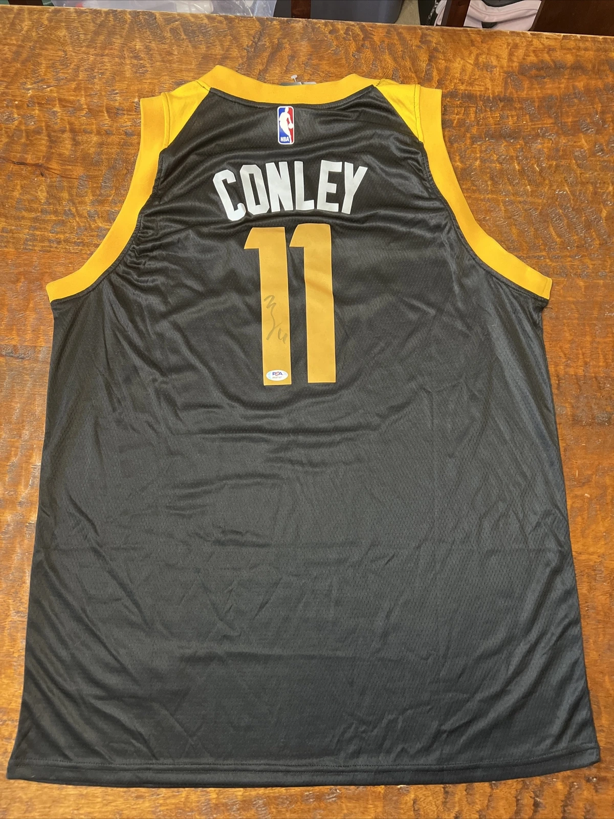 Mike Conley Signed Utah Jazz Jersey PSA DNA Coa Autographed