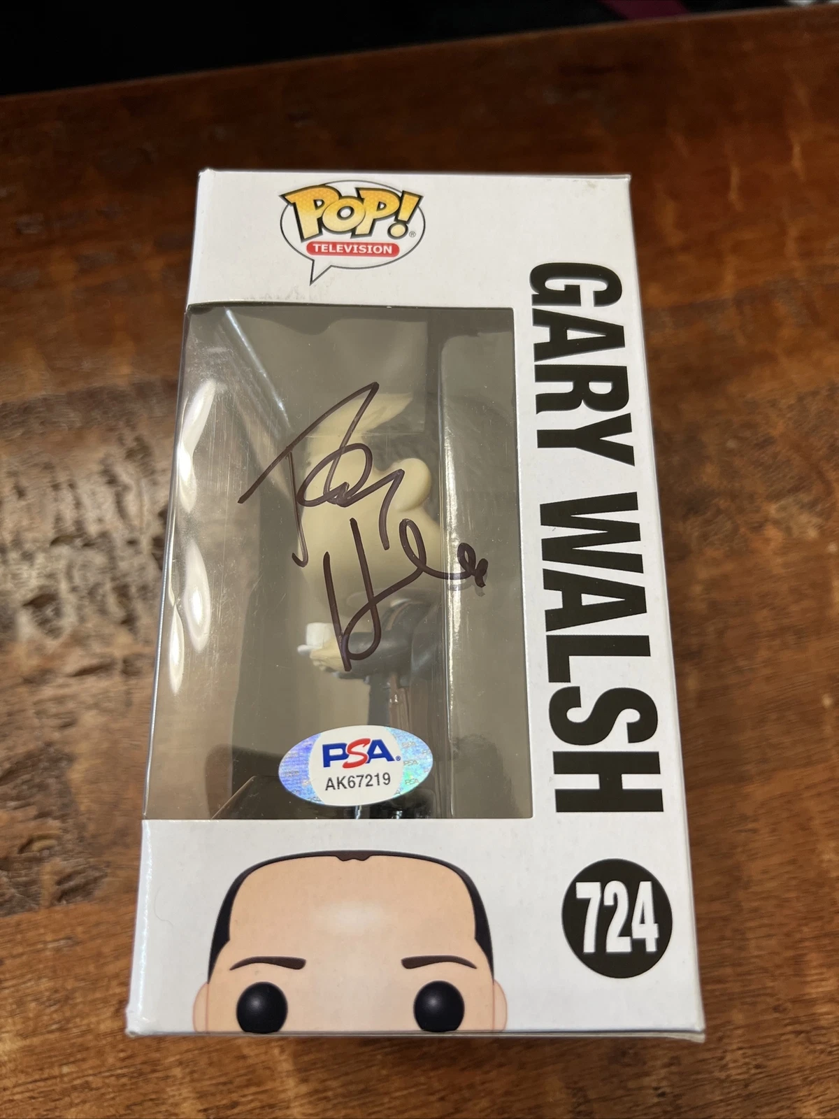 Tony Hale Signed Gary Walsh Veep Funko POP PSA DNA Coa Autographed