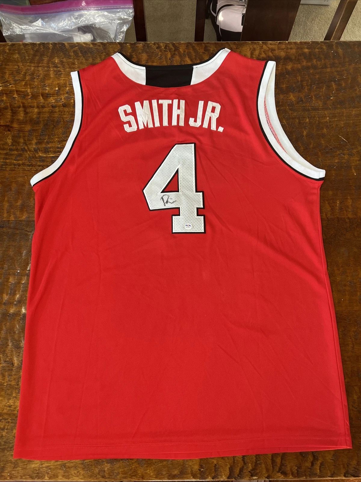 Dennis Smith Jr Signed NC State Jersey PSA DNA Coa Autographed