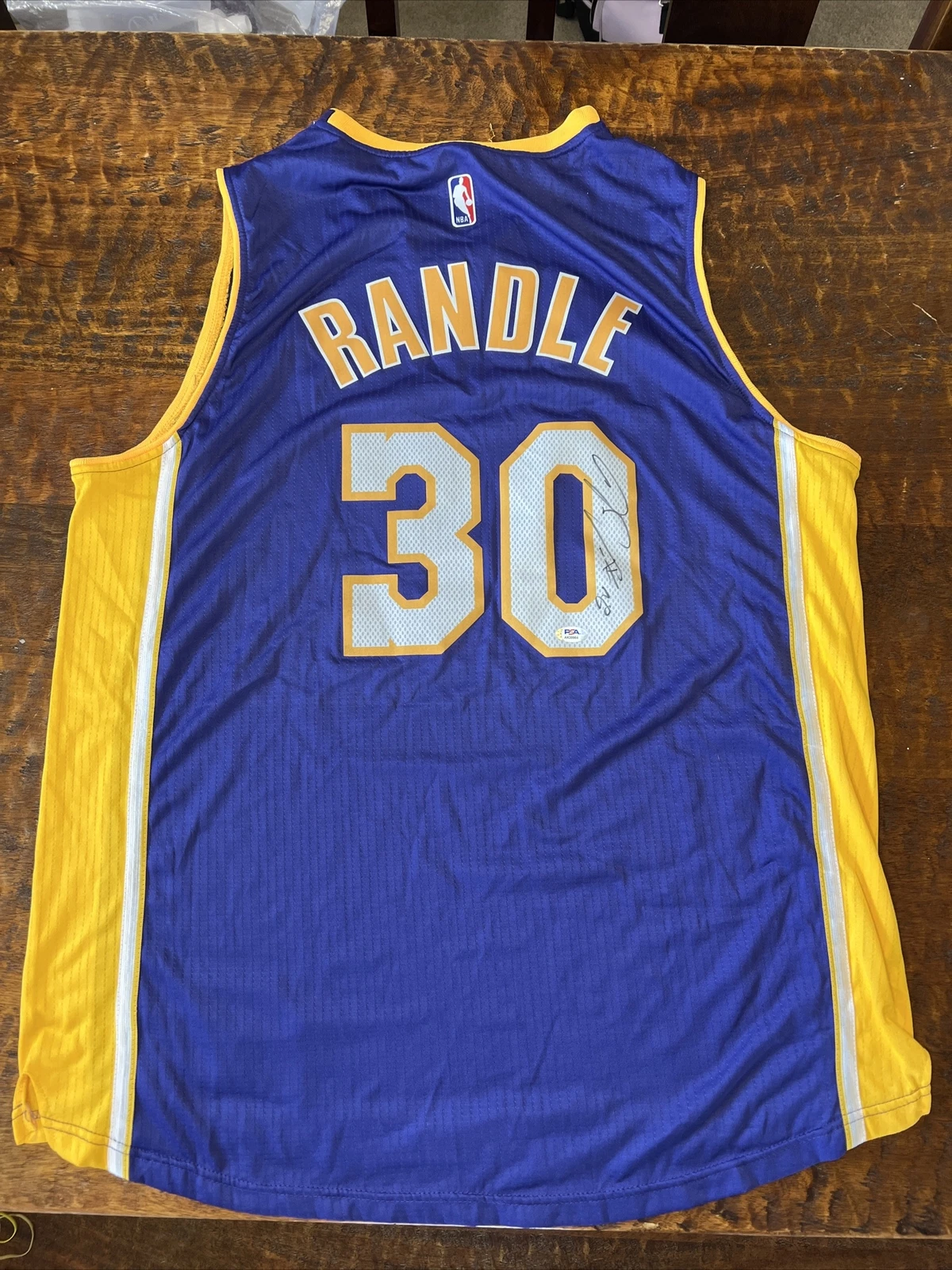 Julius Randle Signed Los Angeles Lakers Jersey Psa/Dna Coa Autographed